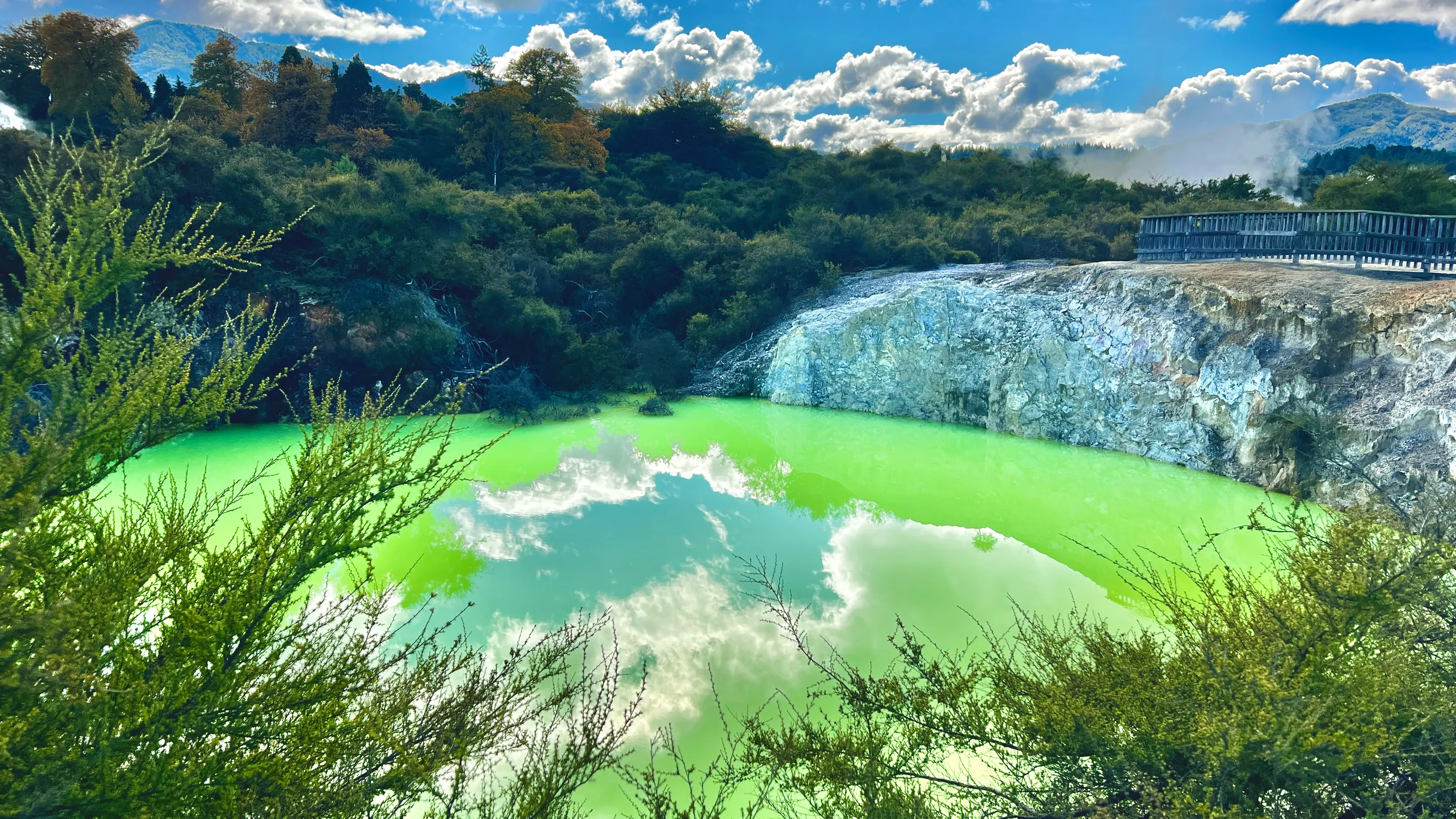 Geothermal and Volcanic Beauty