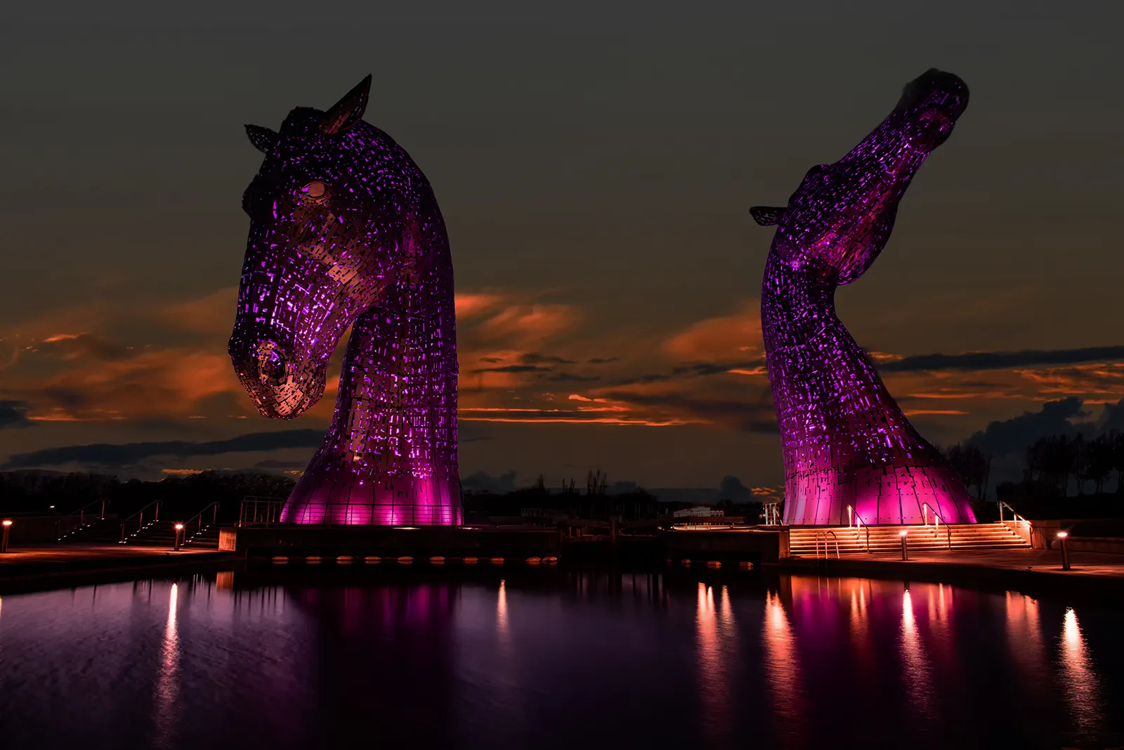Kelpies in the Afterglow