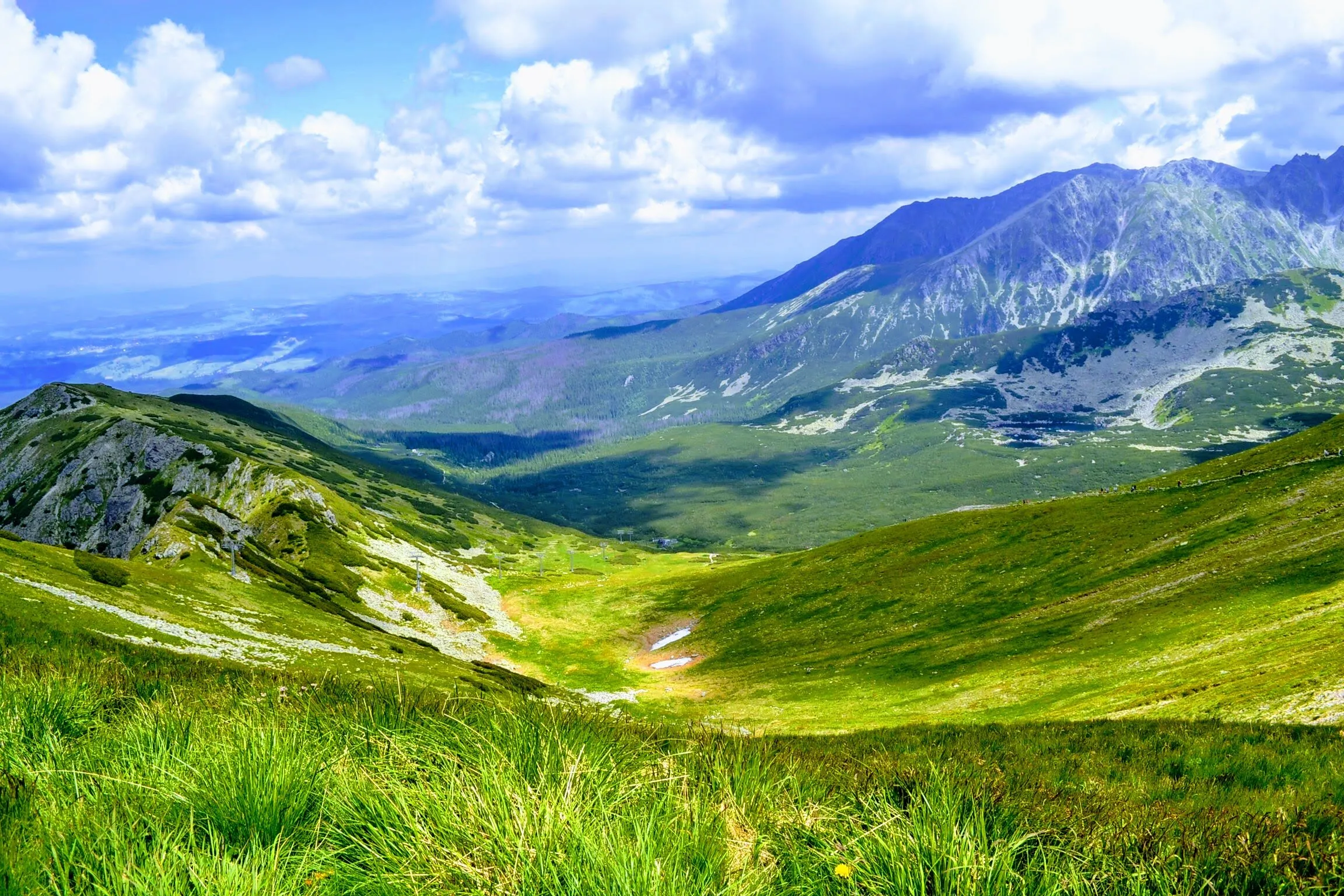 Tatra Mountains on a Sunny Day