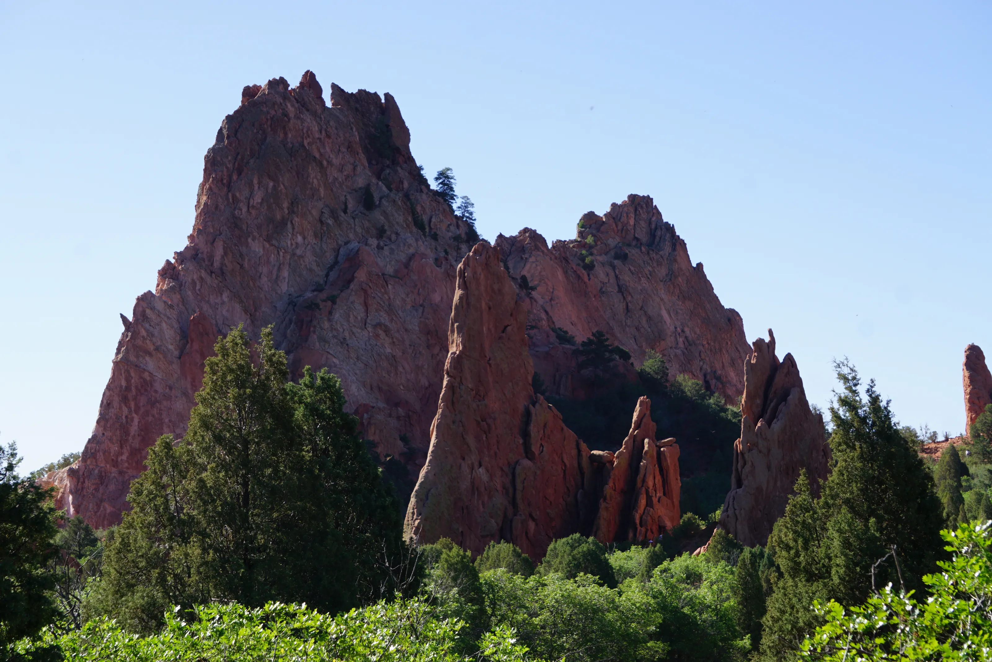 Scenery at Garden of the God's
