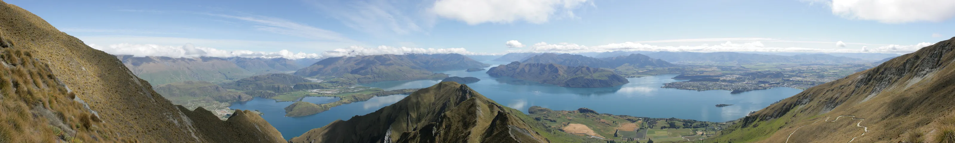 Panorama from Roys Peak