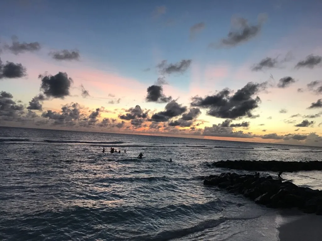Sundowner swim