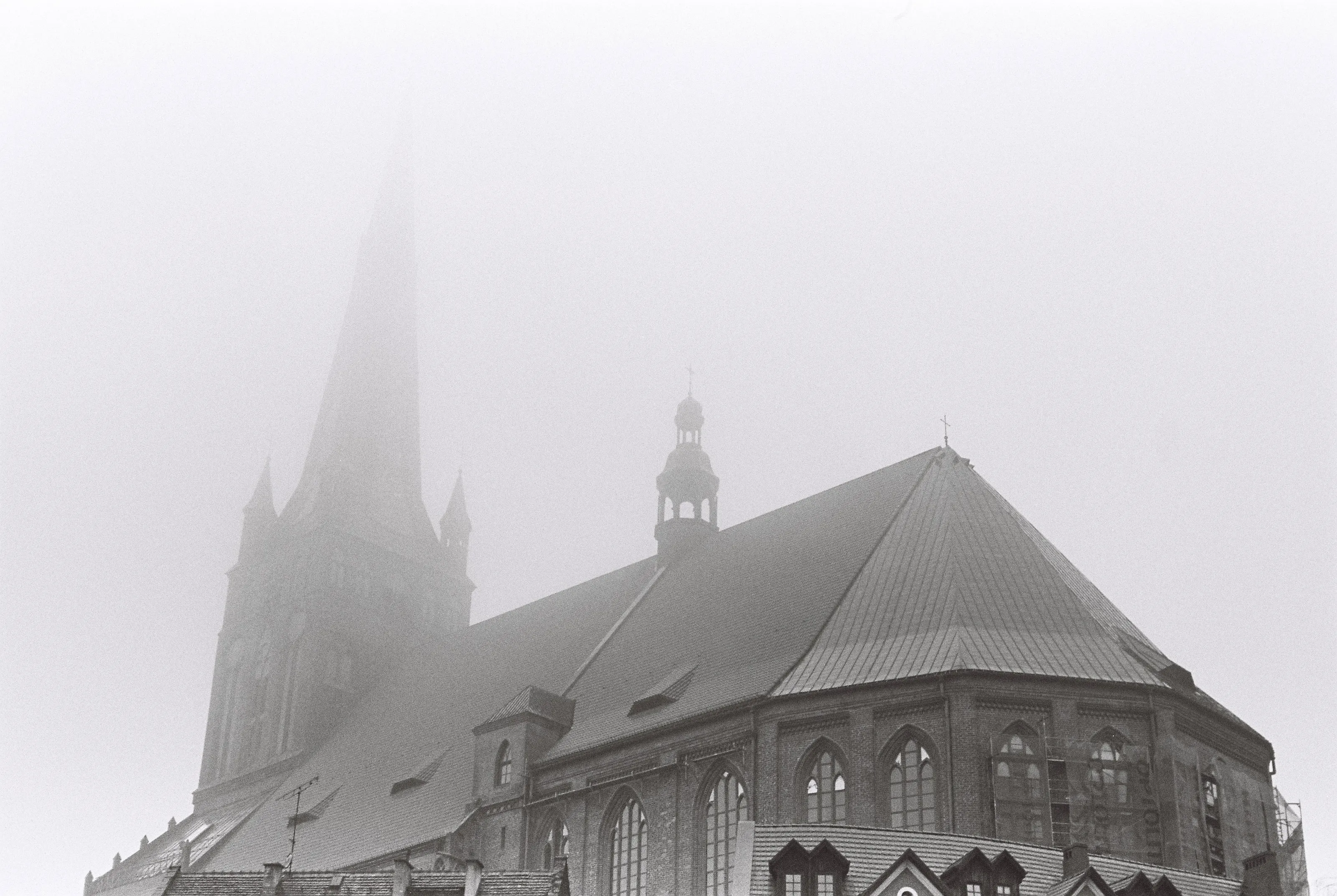 Cathedra in the fog