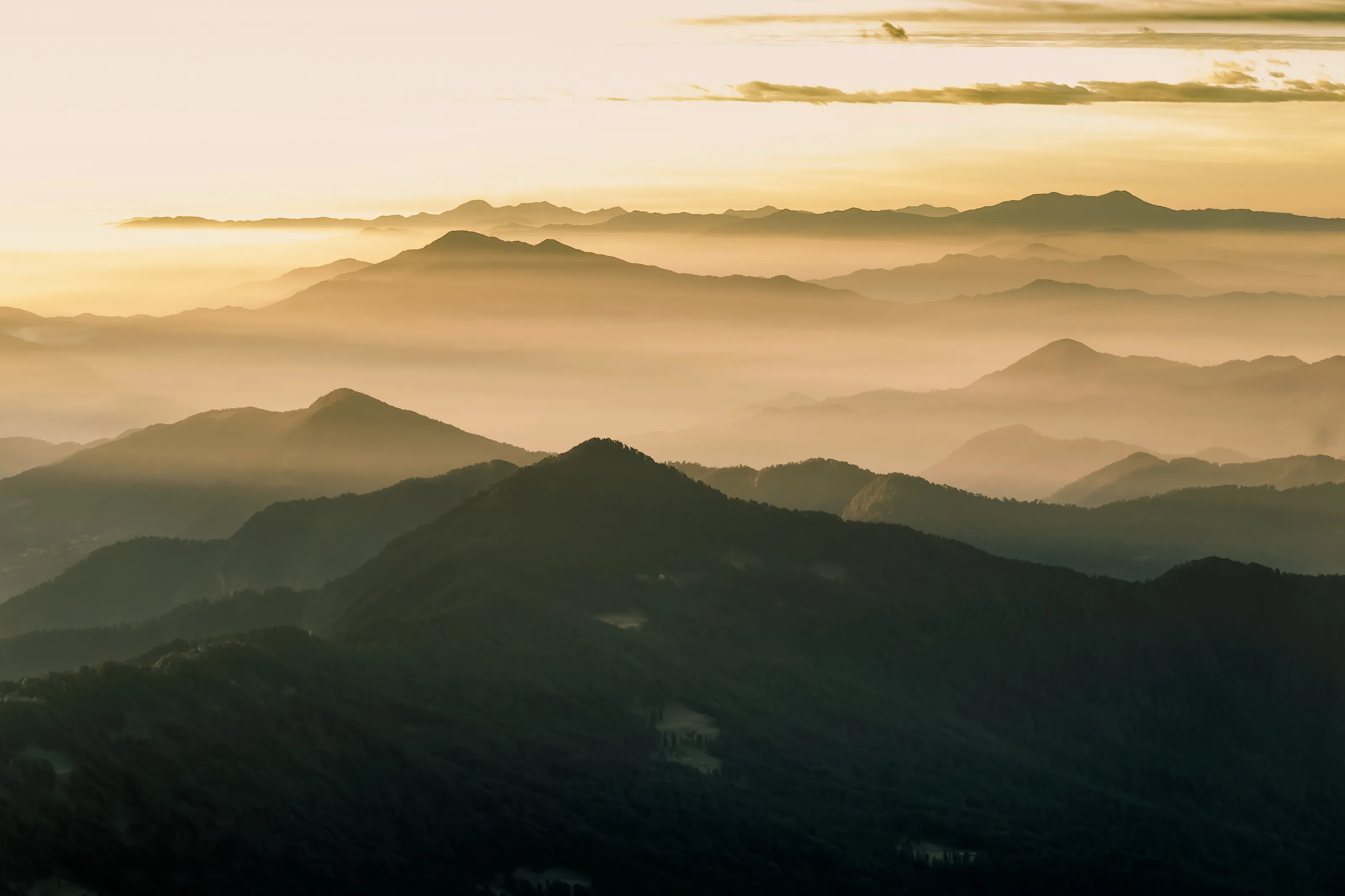 Golden Echoes – Dawn from Kedarkantha
