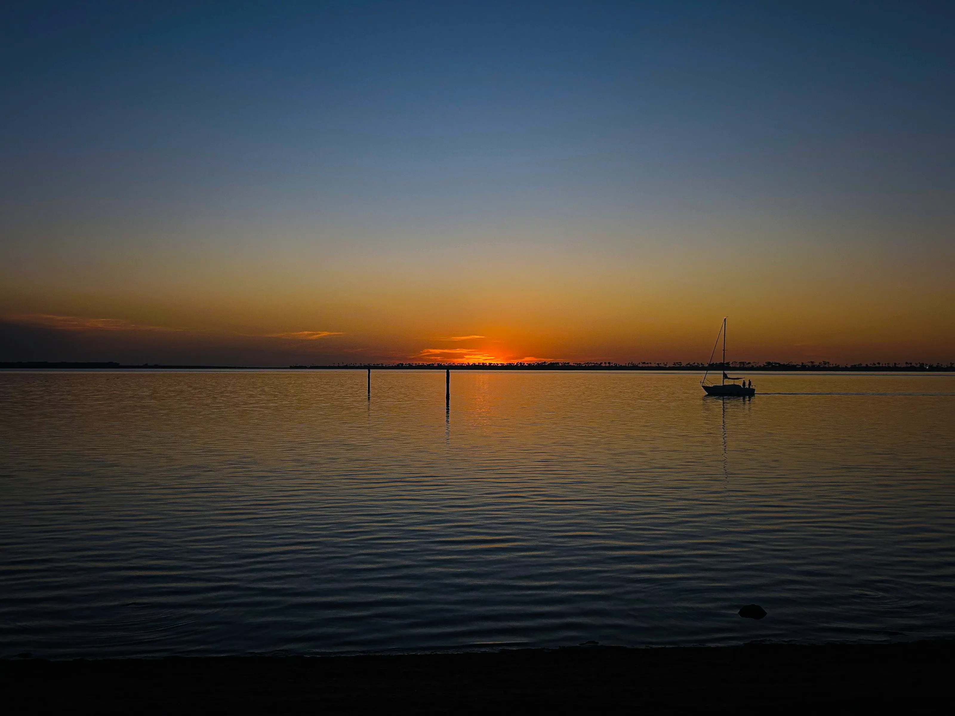 Bay sunset