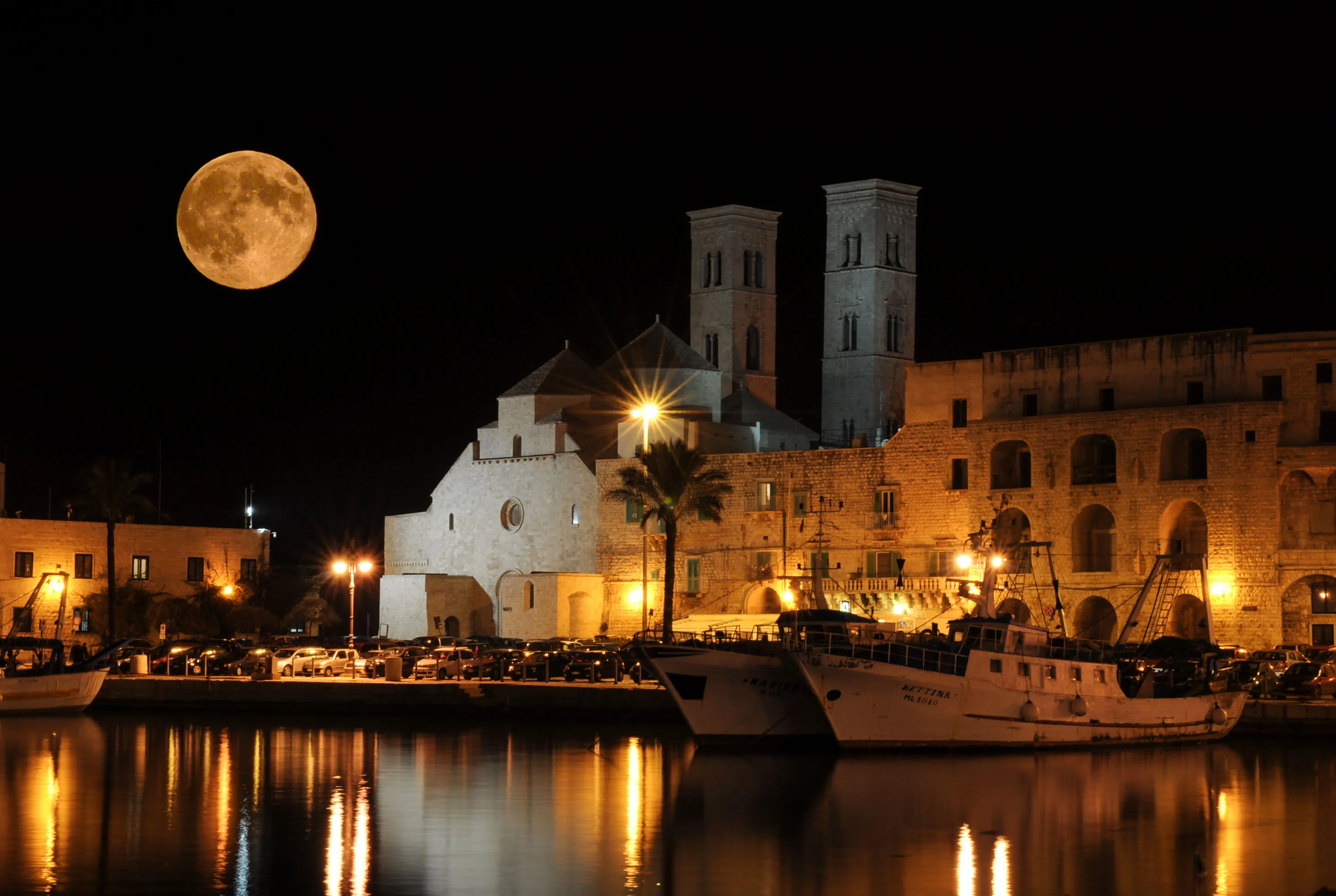 Close-By City Buildings Illuminated at Night
