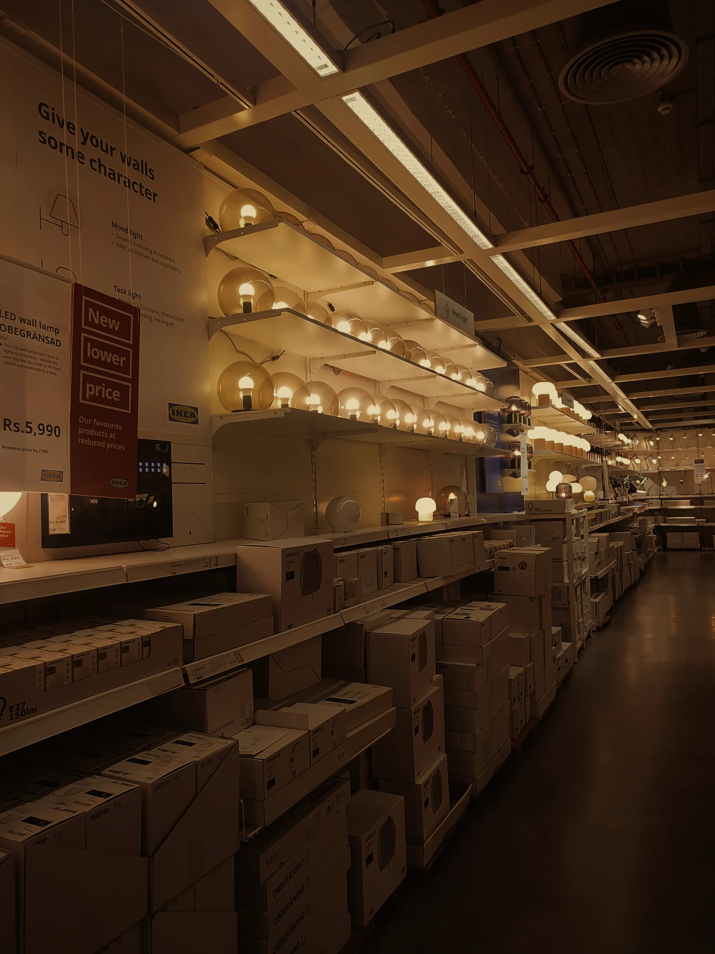 Shelves in Shops and Stores (in colour)