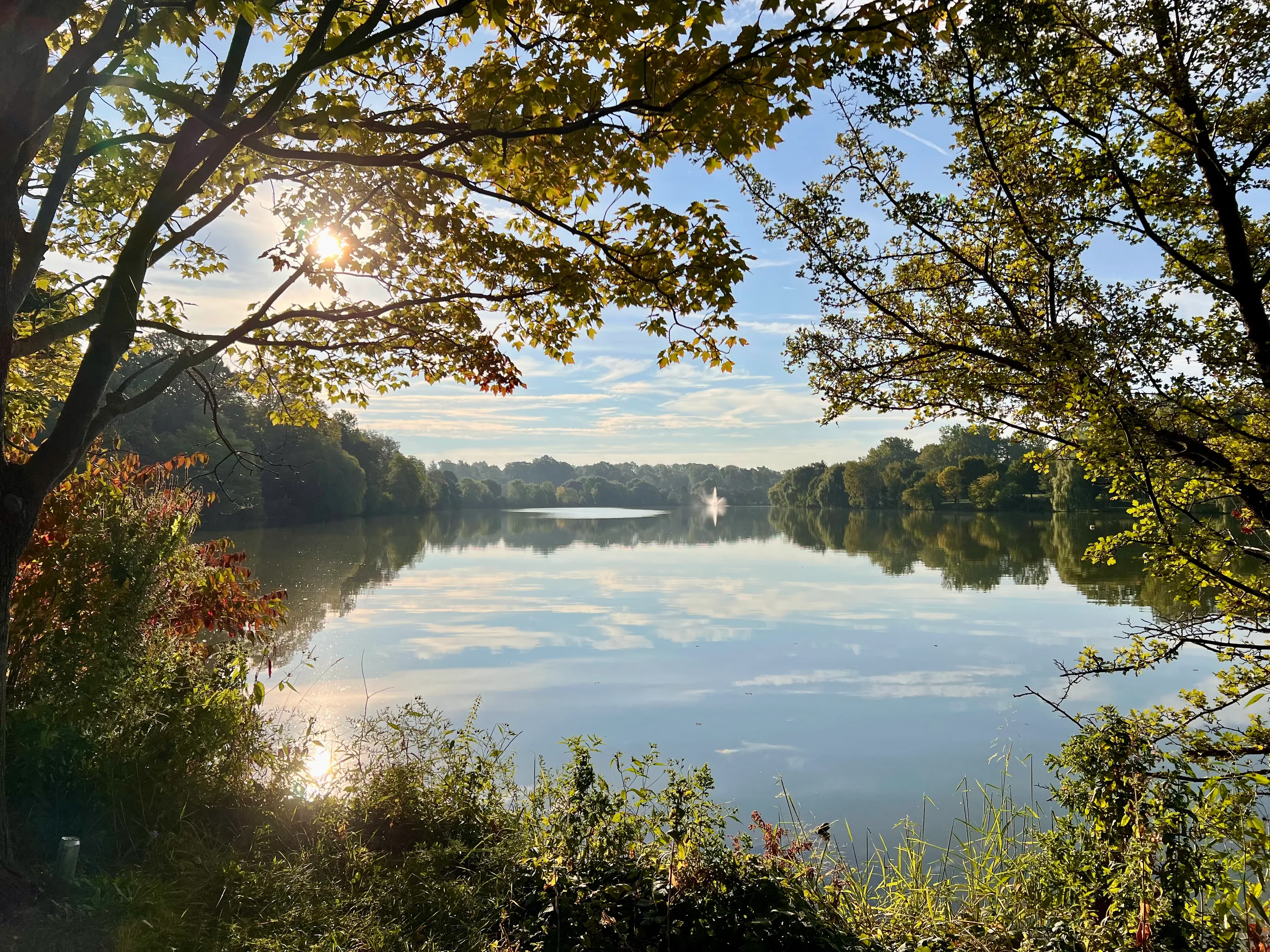 Morning on Hoyt Lake