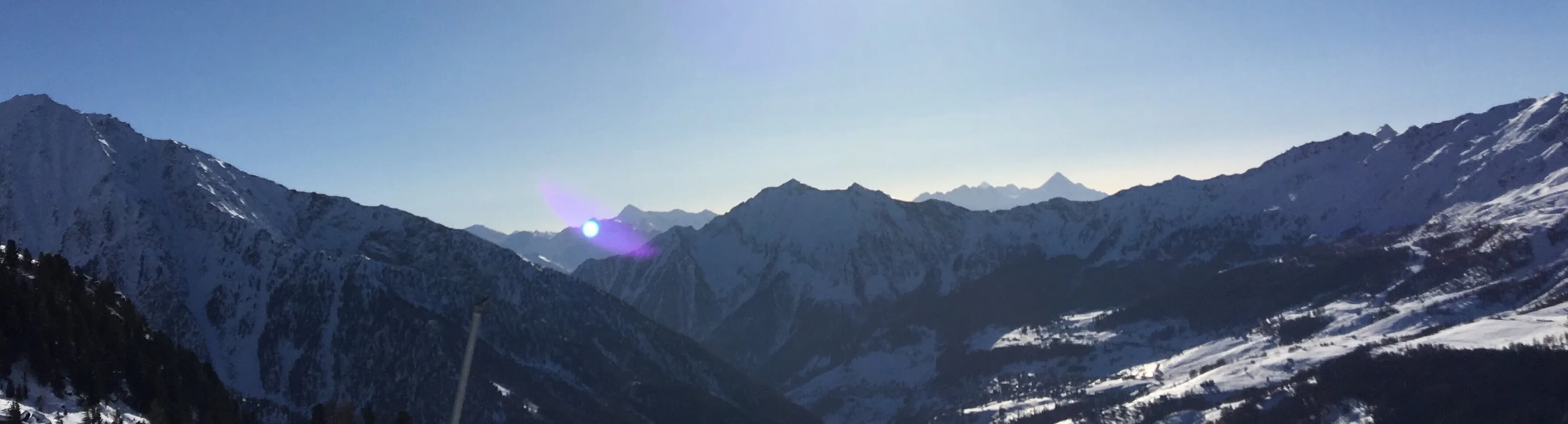 Snowy mountains