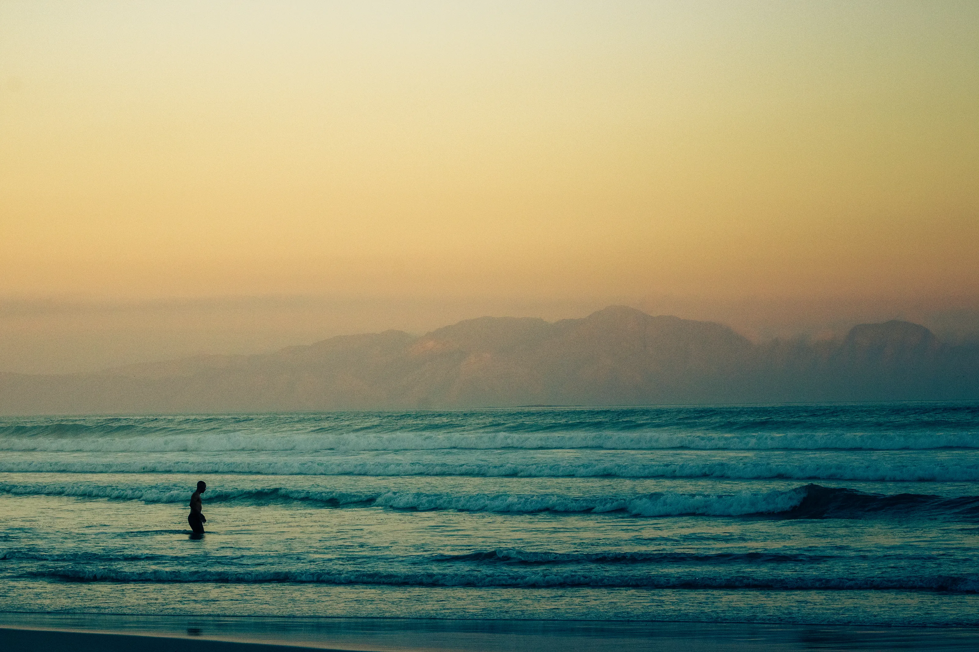 Sunsets on Muizenberg Beach