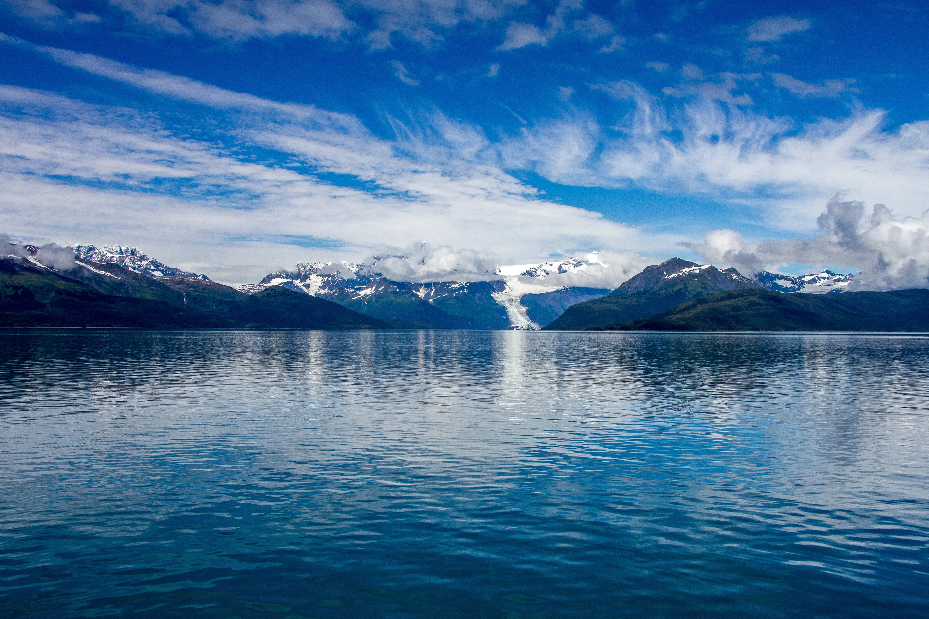 Glacier on Prince William Sound, Alaska