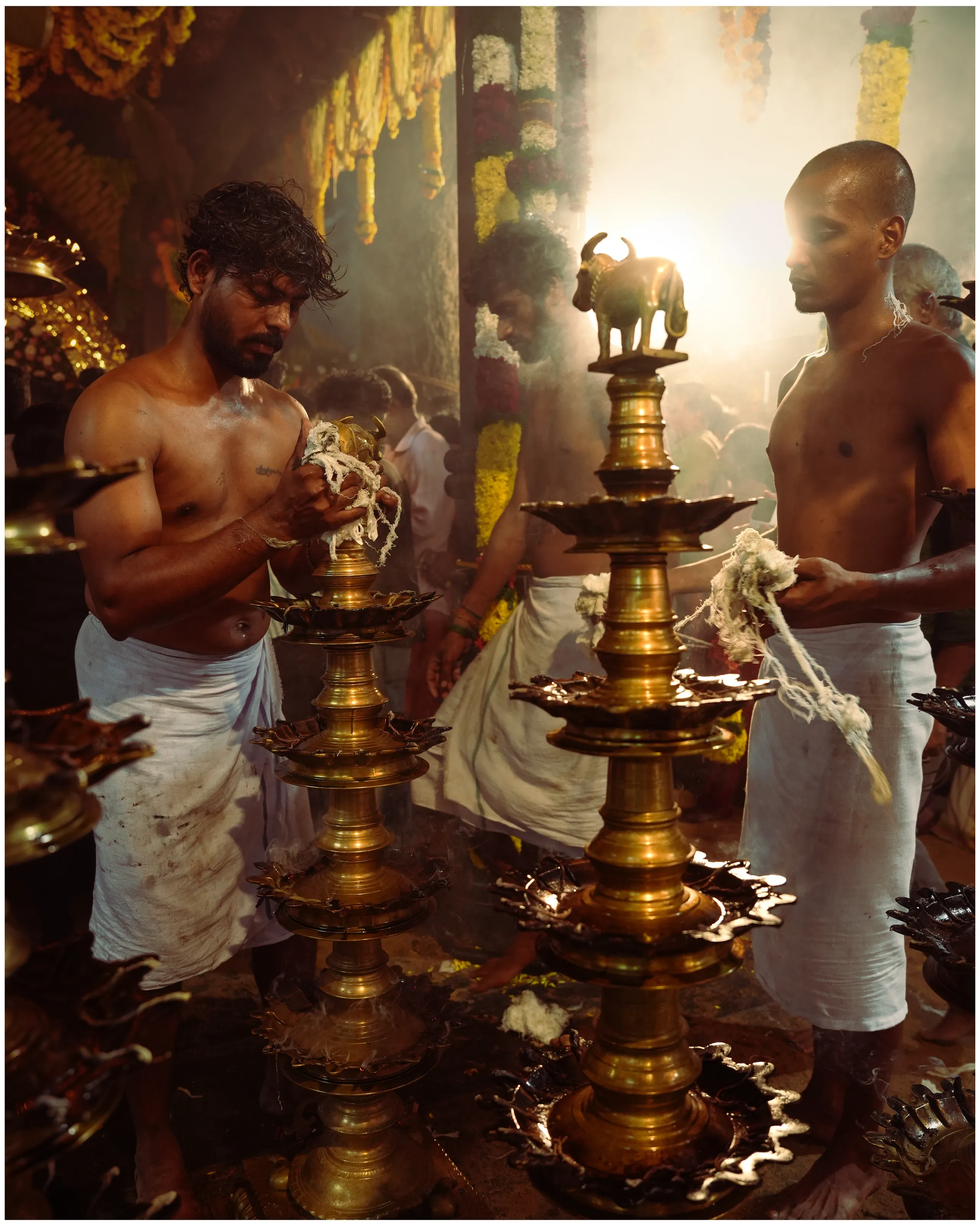 Temple lamp