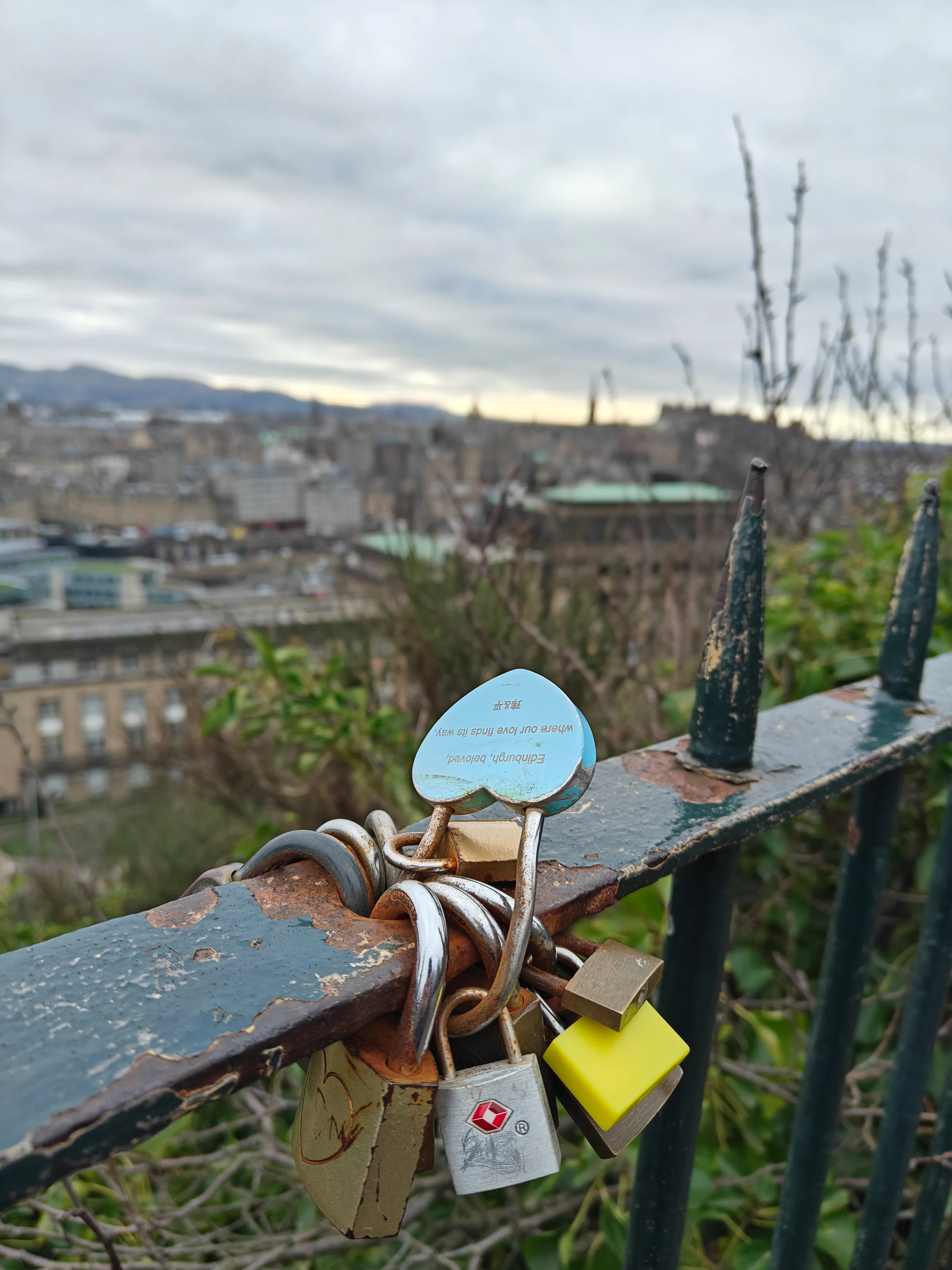 Locked Promises Above the City
