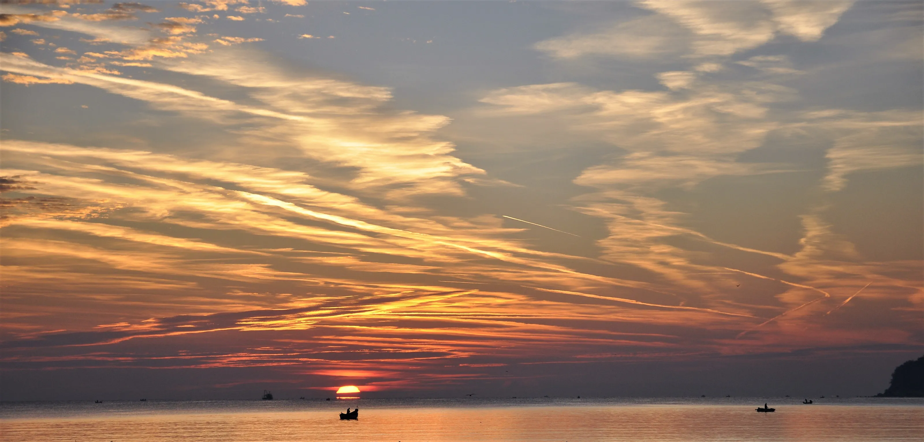 A Sunrise over The Bay