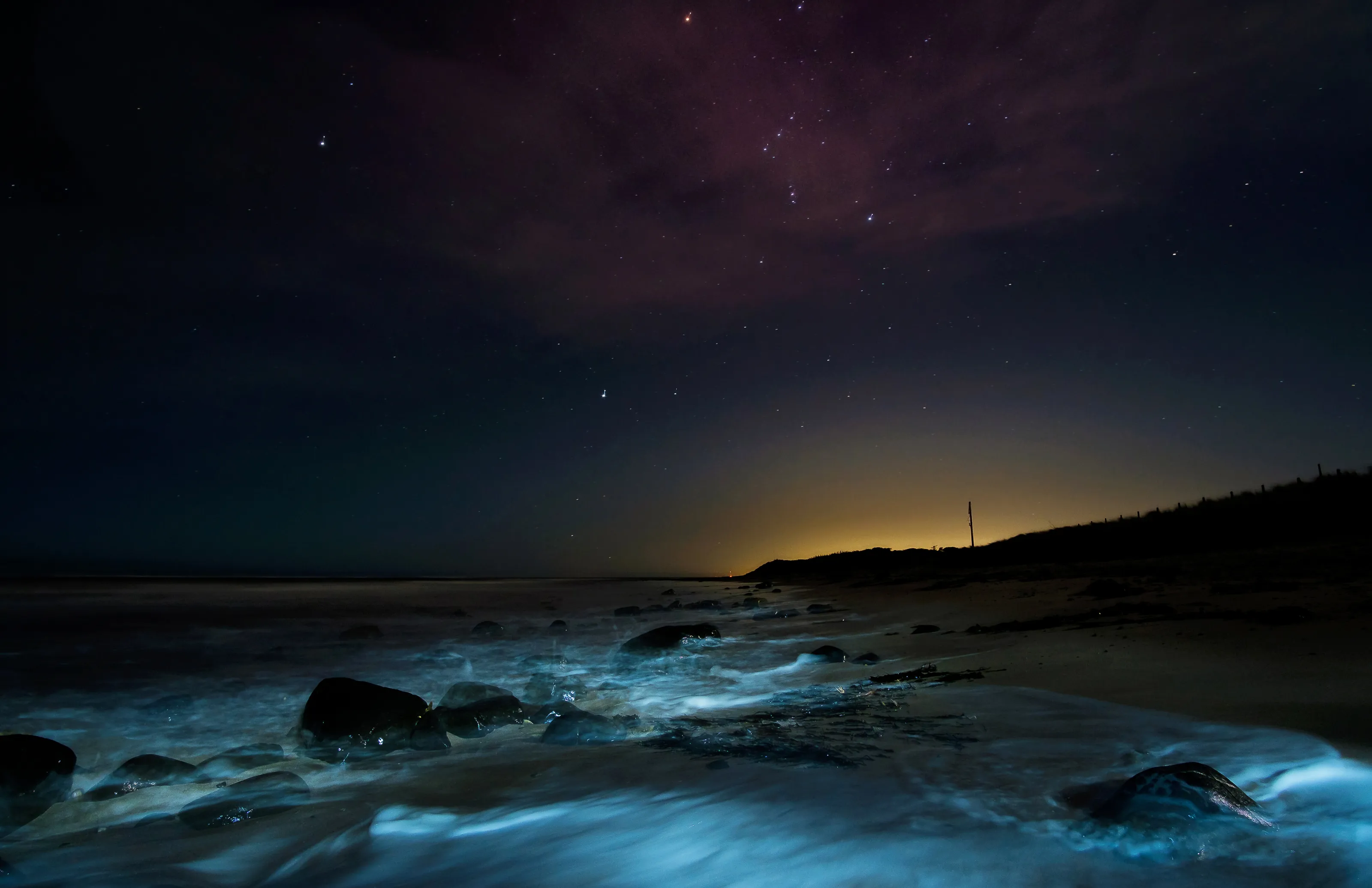 Sea under the star
