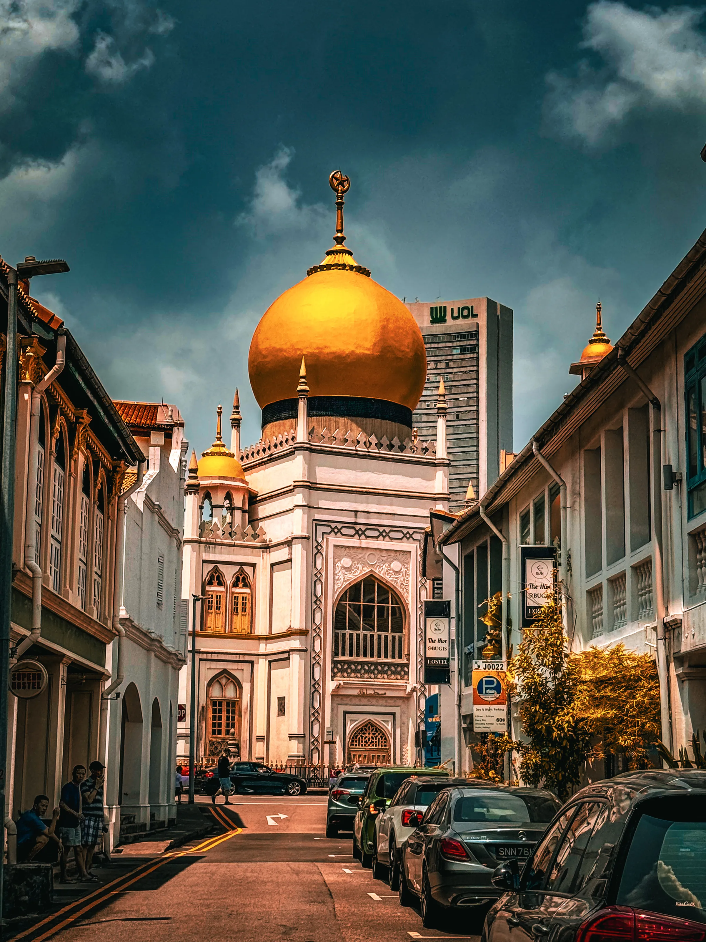 A mosque in Singapore