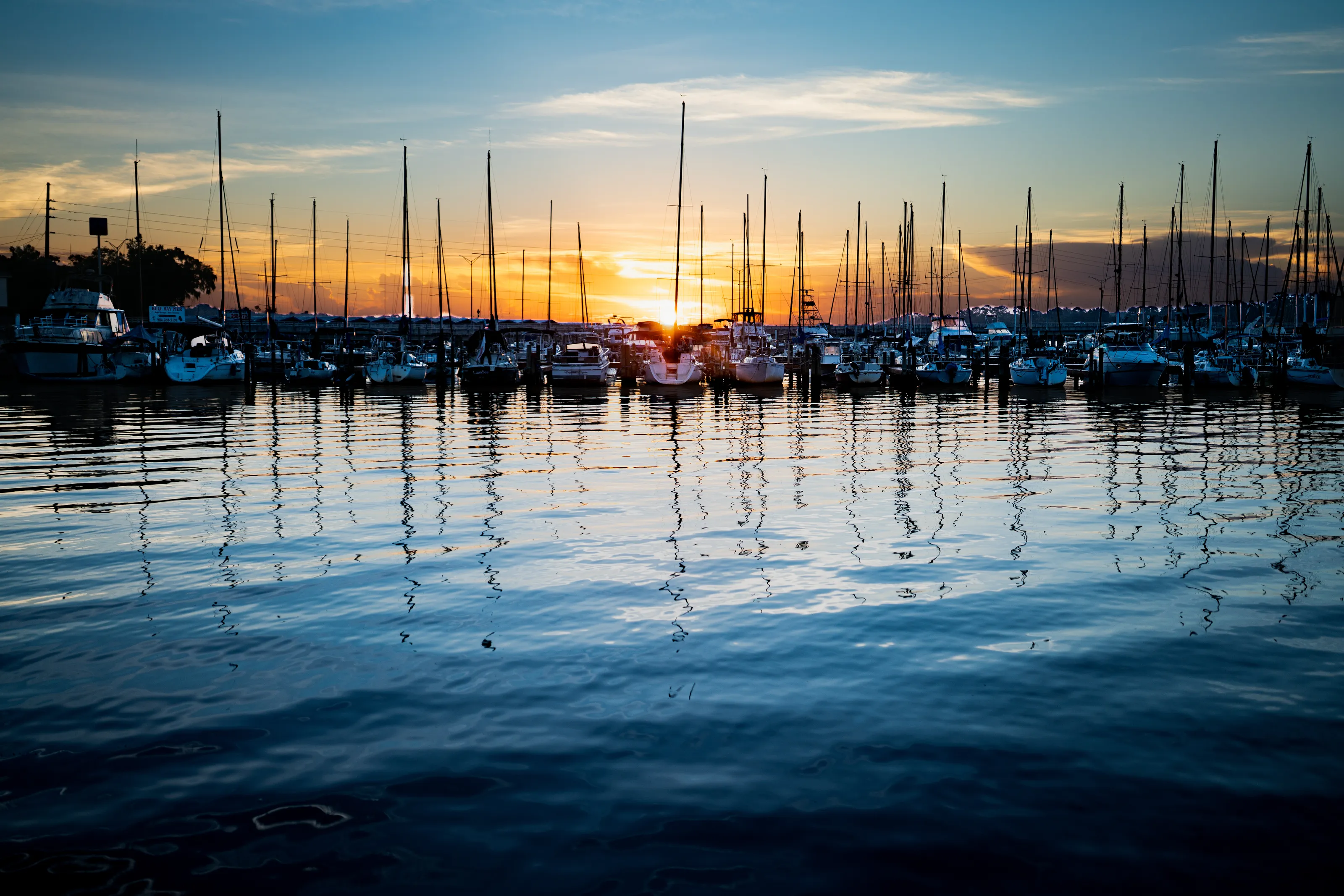 Sunrise at the Marina