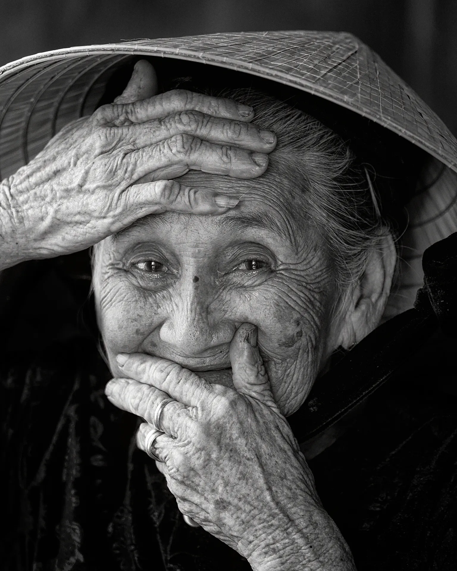 Elderly Lady in Vietnam