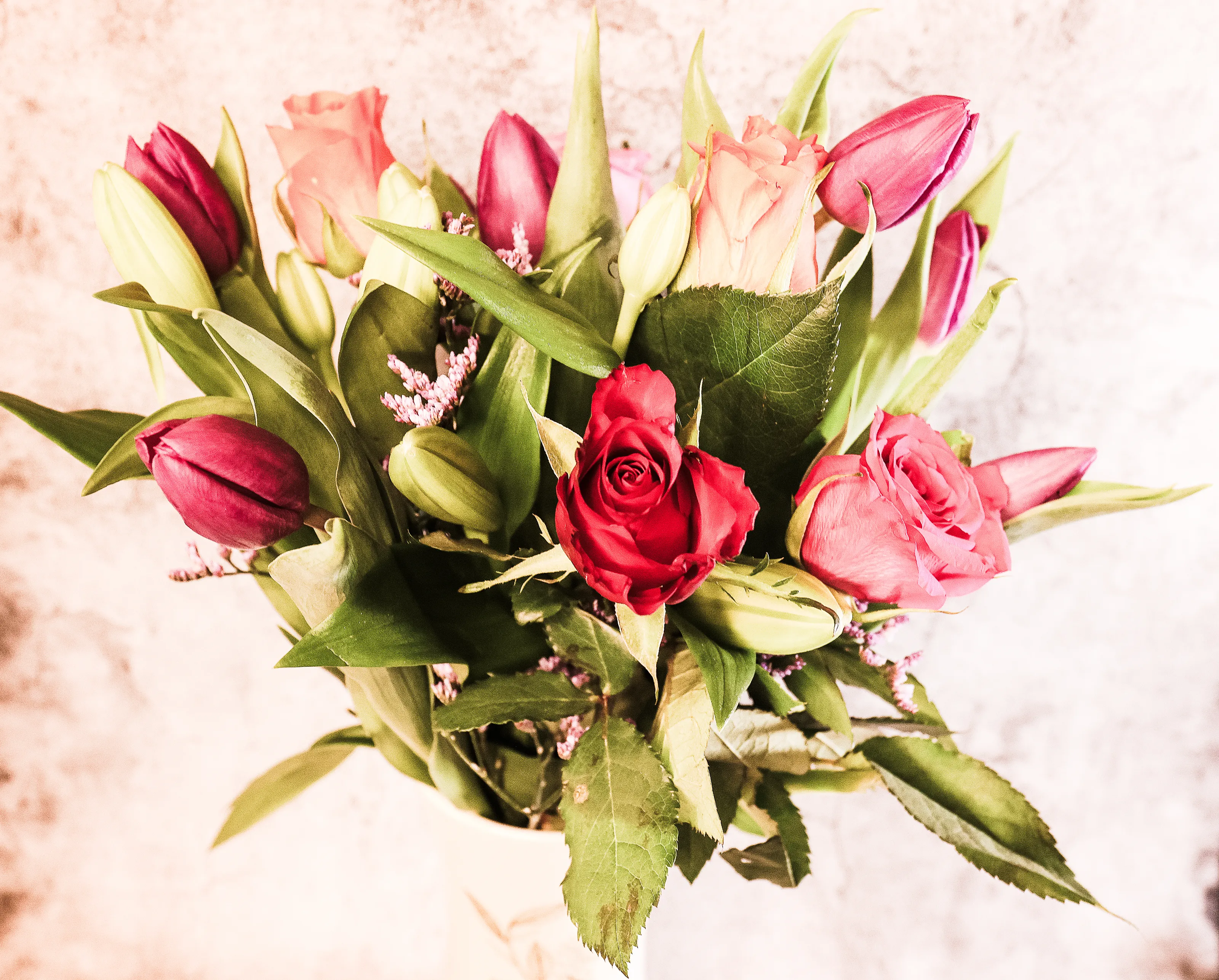 Bouquets of Flowers (in colour)