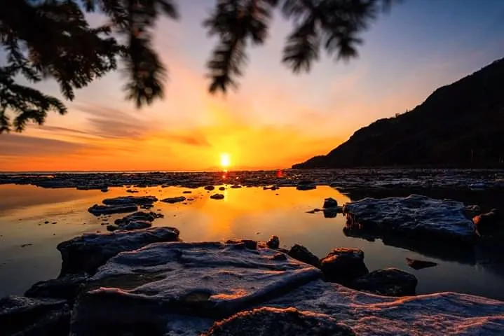 Alaskan sunset