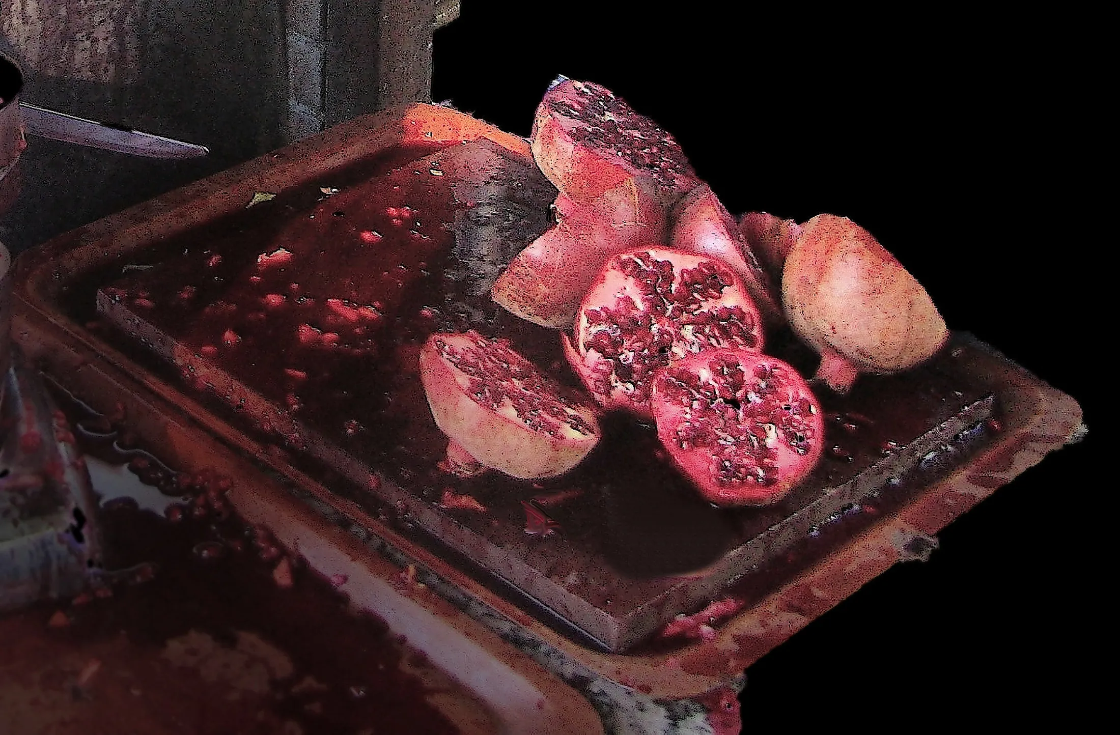 Pomegranate seeds