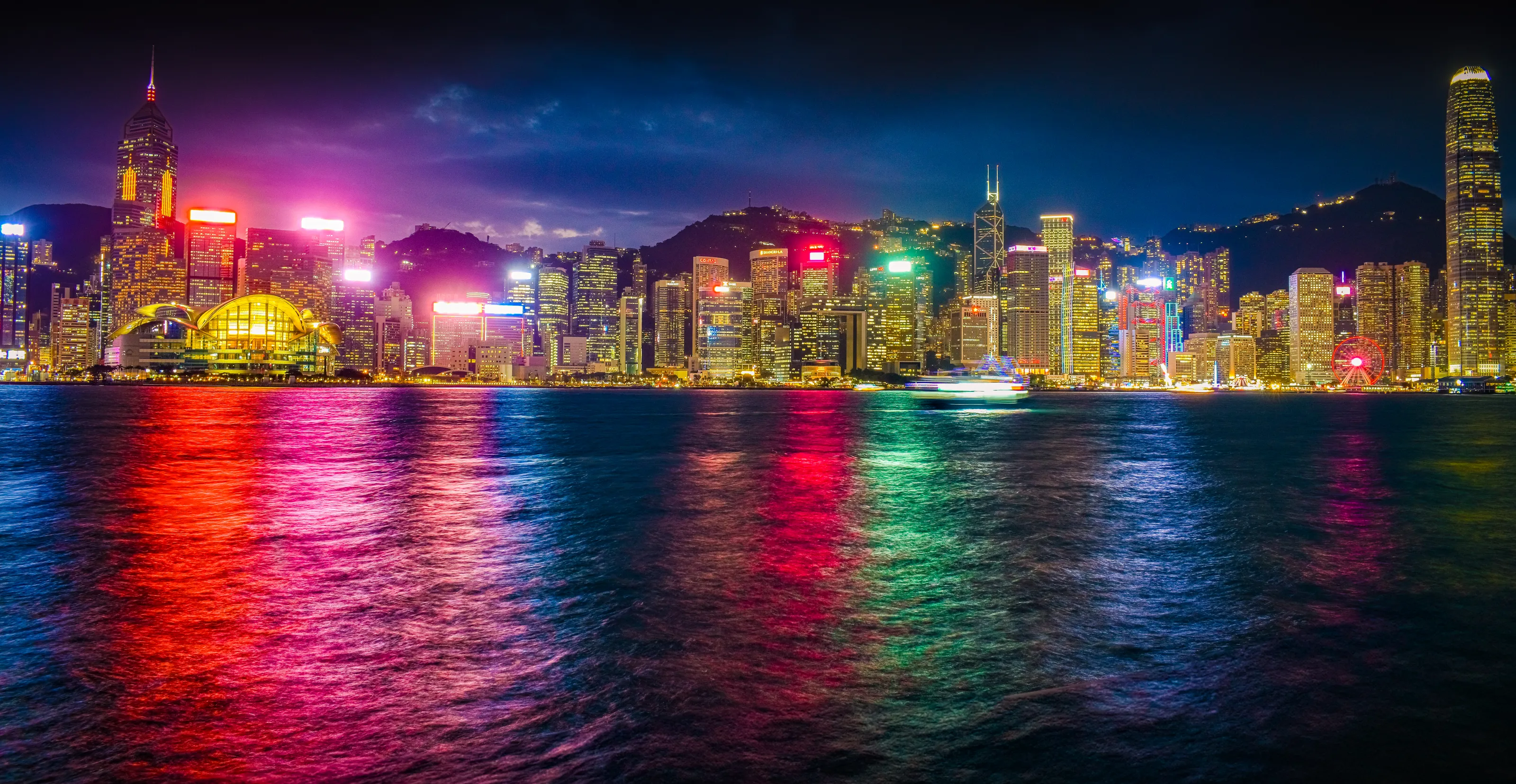 Hong Kong City Skyline