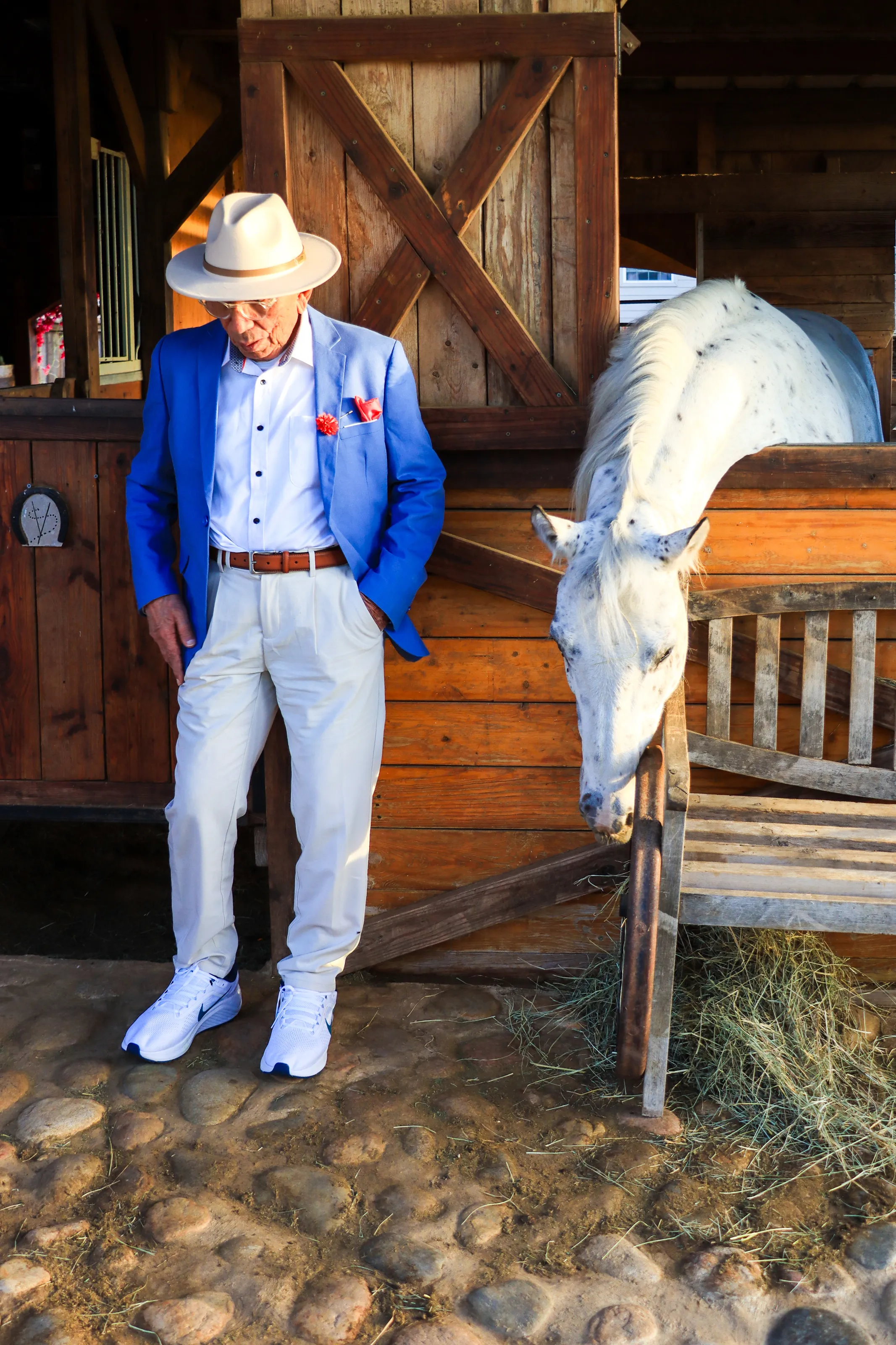 Horsing around on a Sunday!