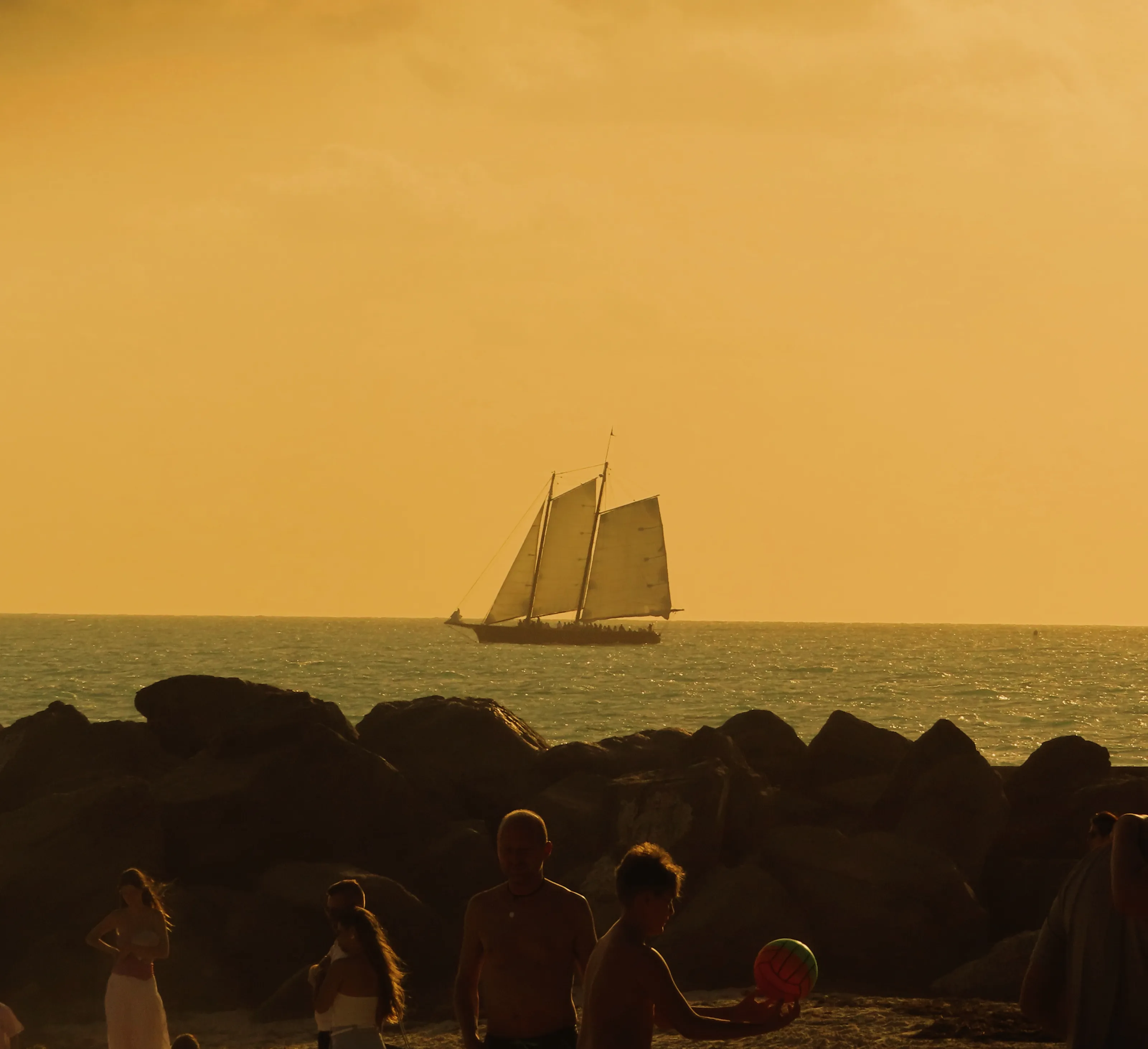 evening sail