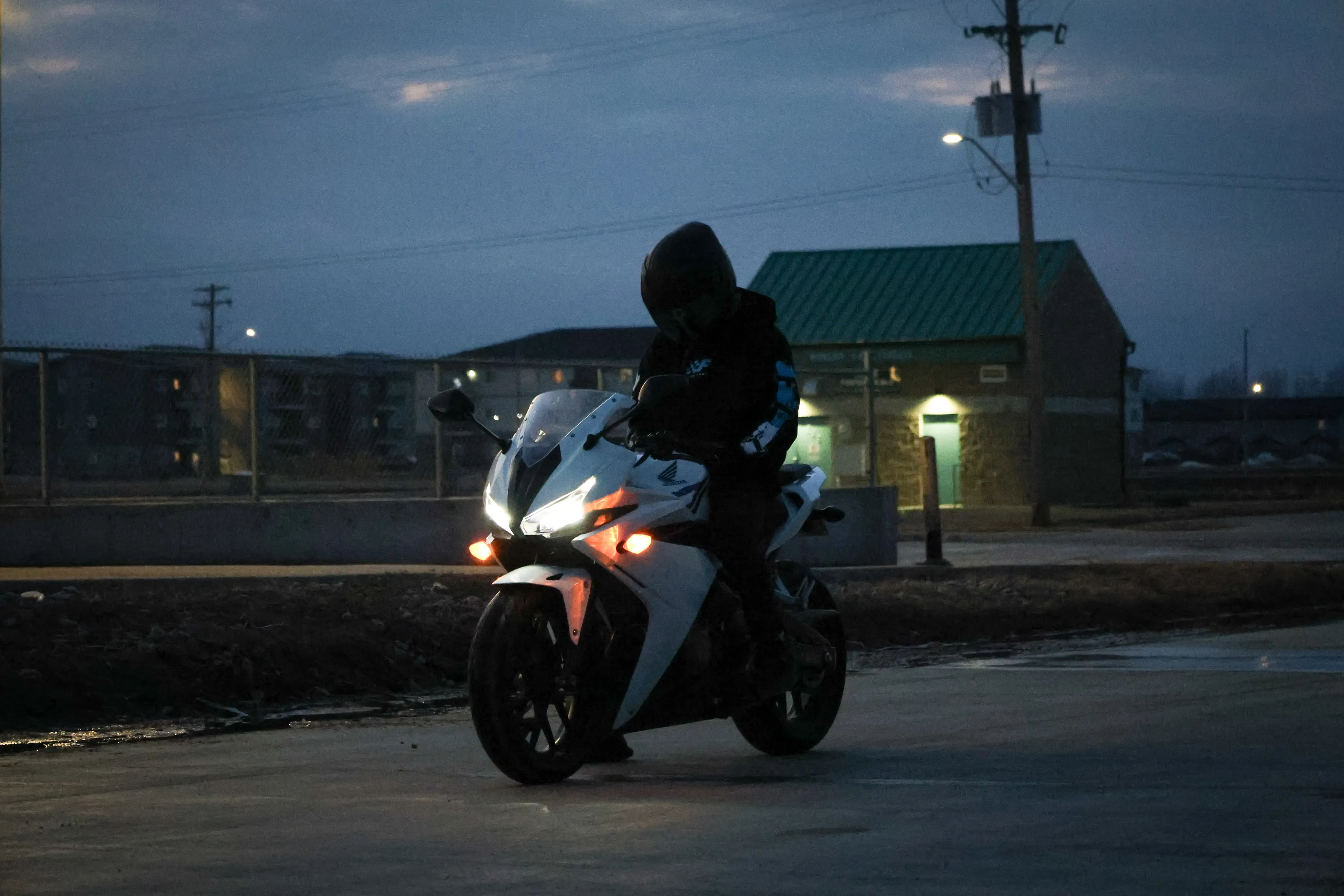 Motorcycles (in colour)