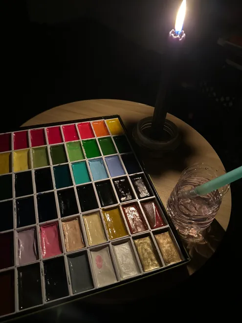 Power Outage Painting
