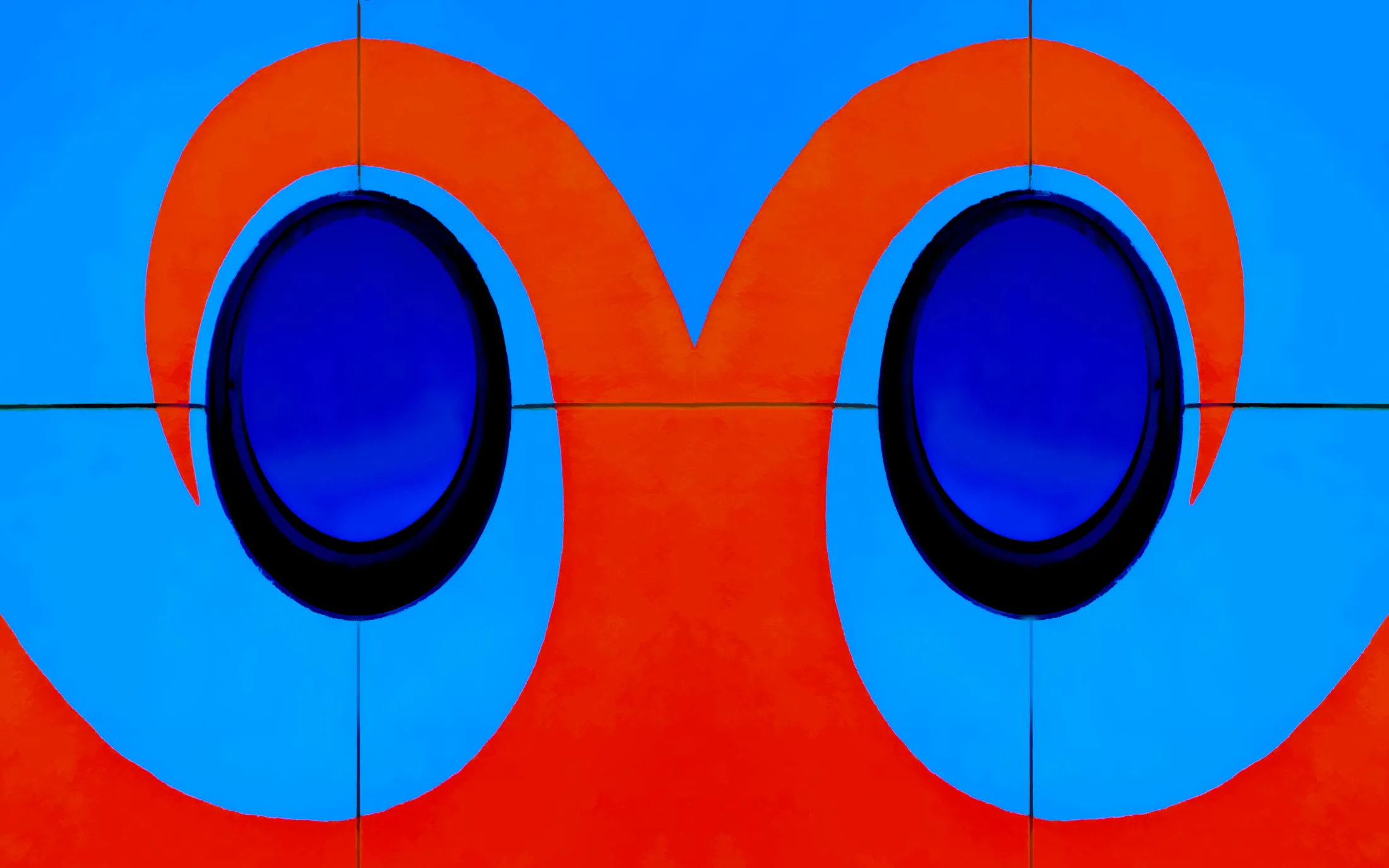 Hotel Windows, Disneyland Abstract