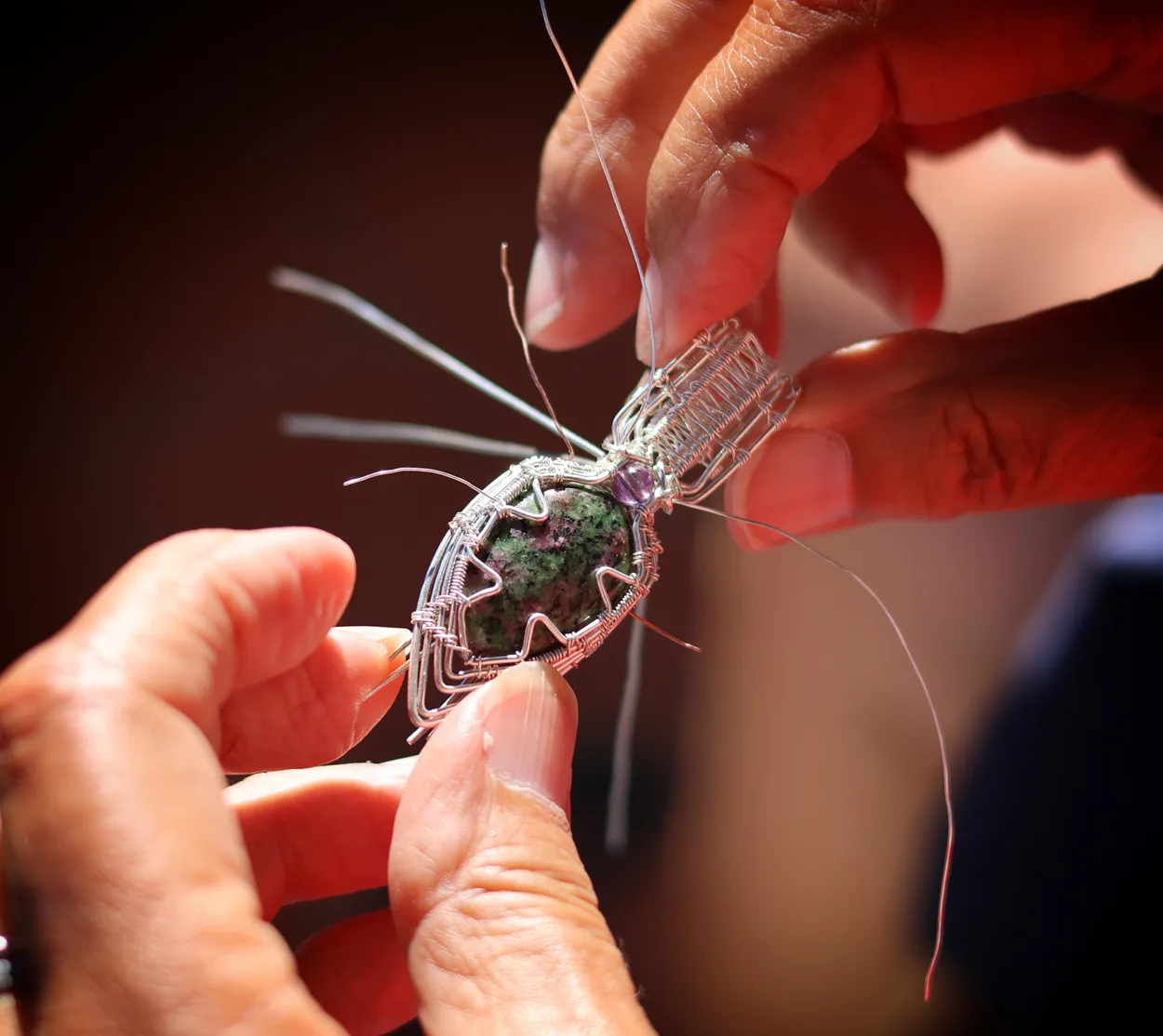Wire weaving