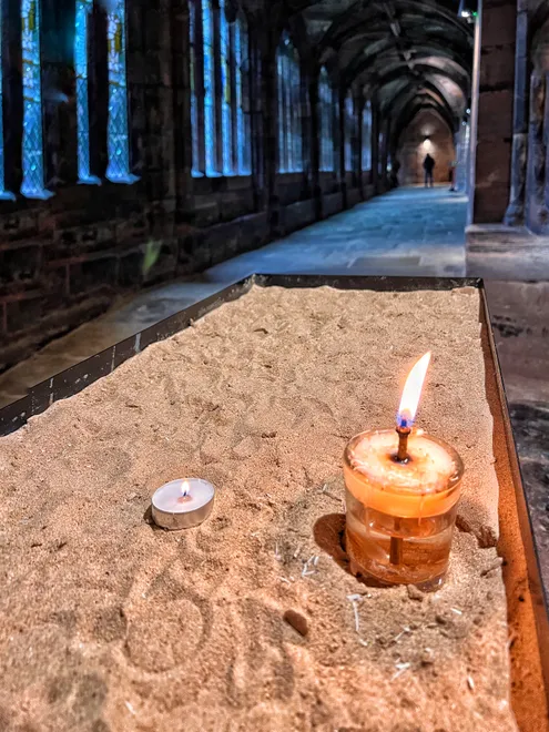 Lighting the way….