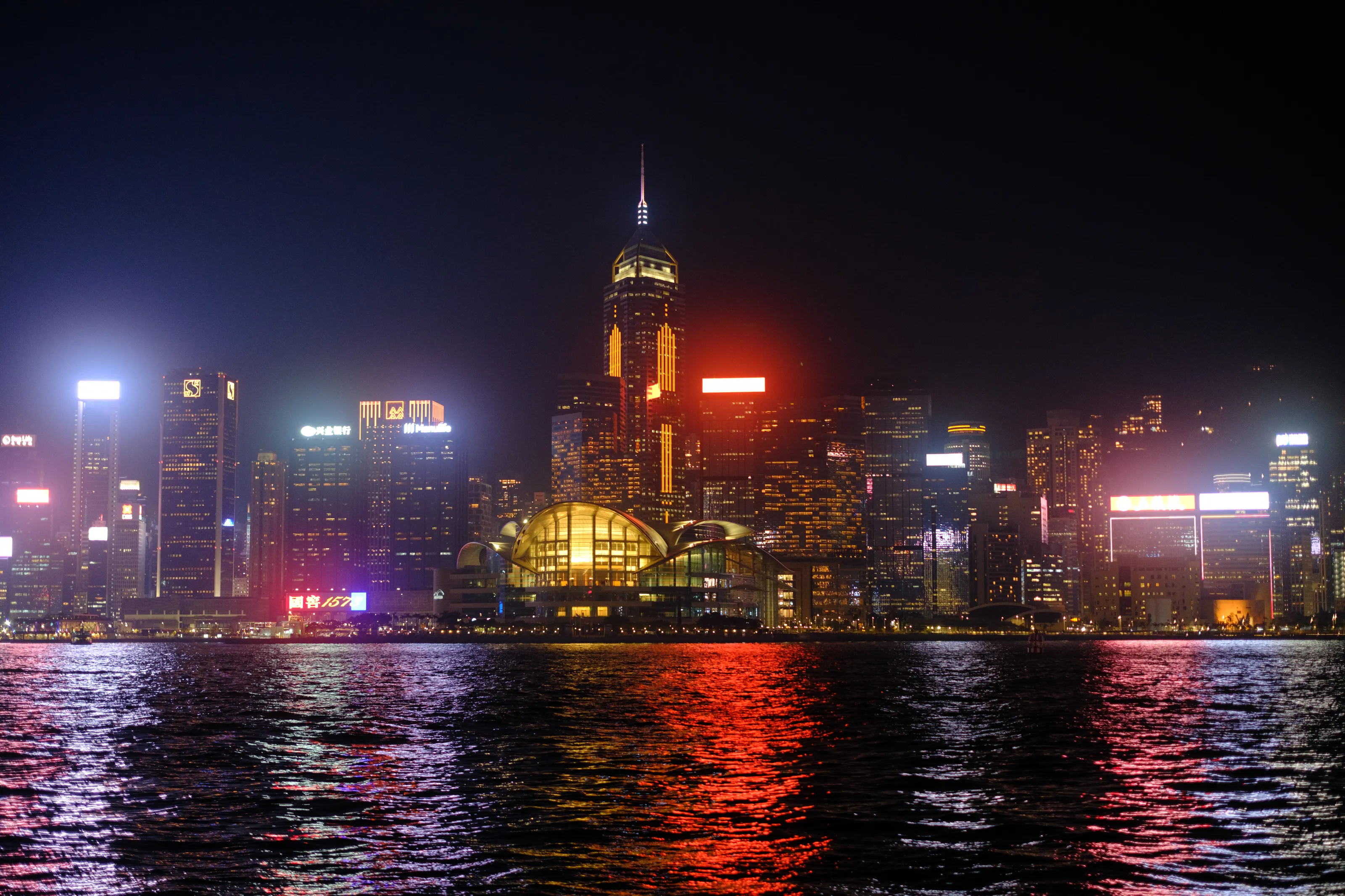 Hong Kong At Night