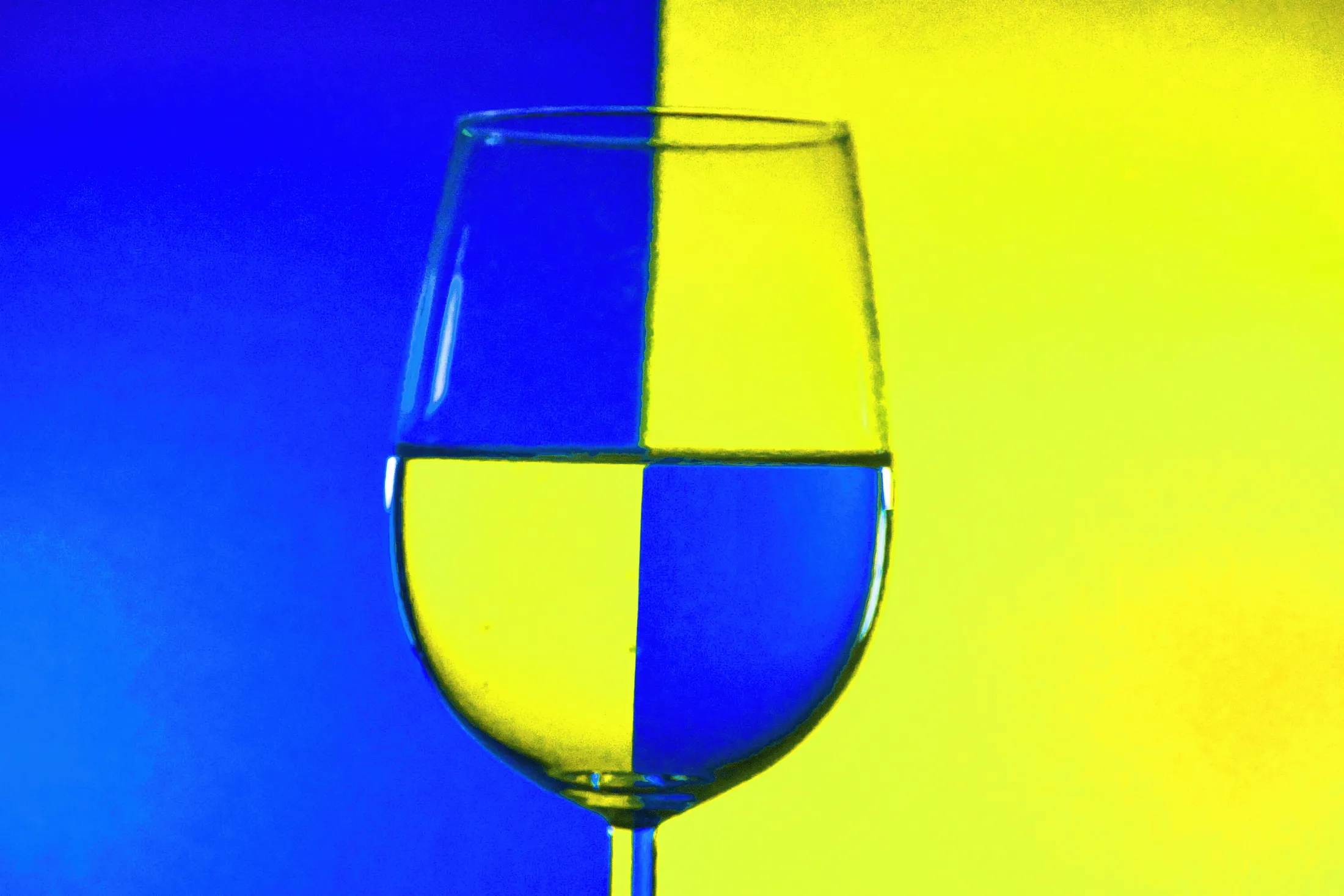 Wine Glass Refraction
