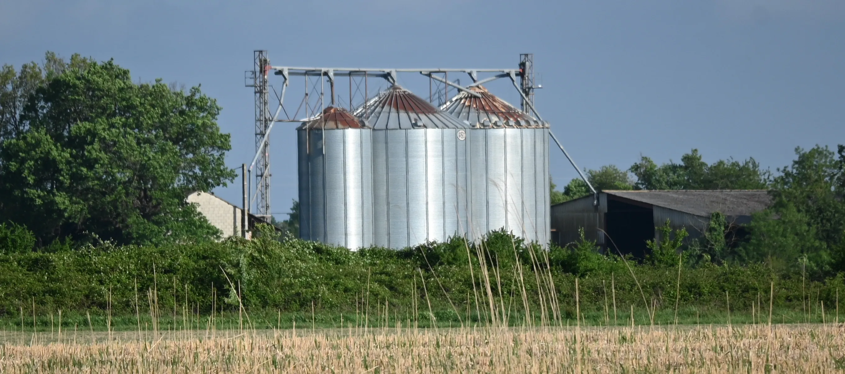 Agricultural Silos and Granaries (in colour)