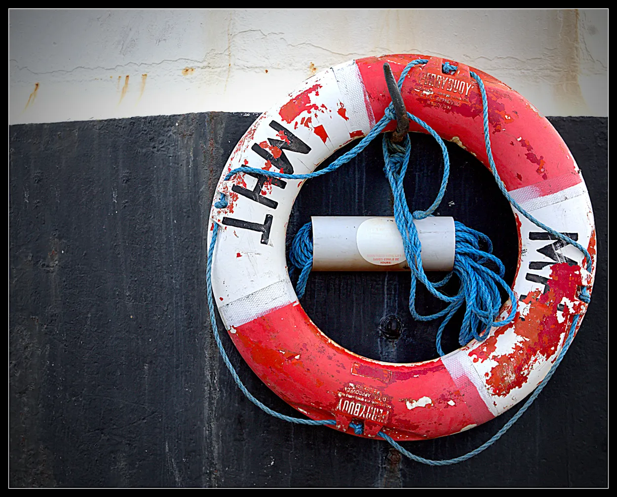 Mevagissey life buoy