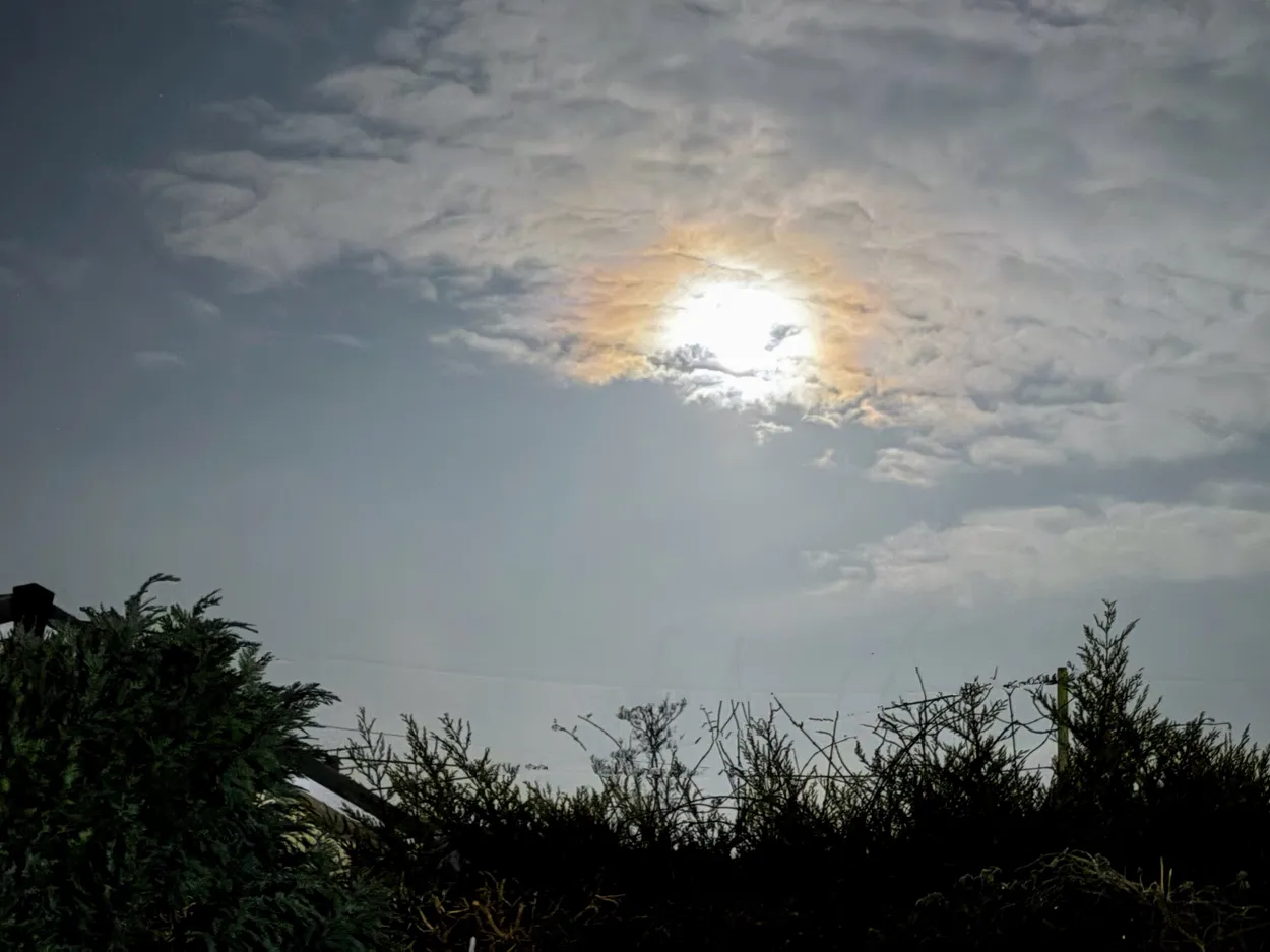 Bright moon