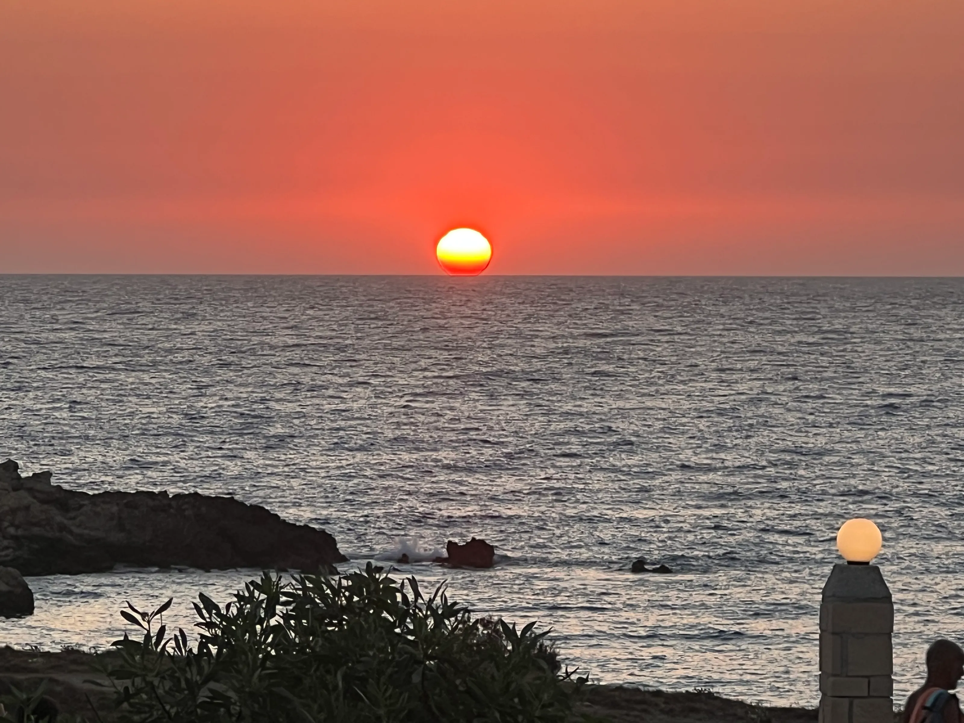 Sunset In Lefkos