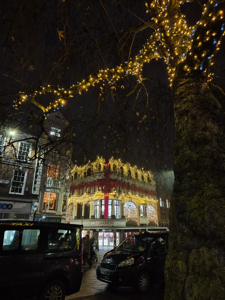 Jarrolds at night