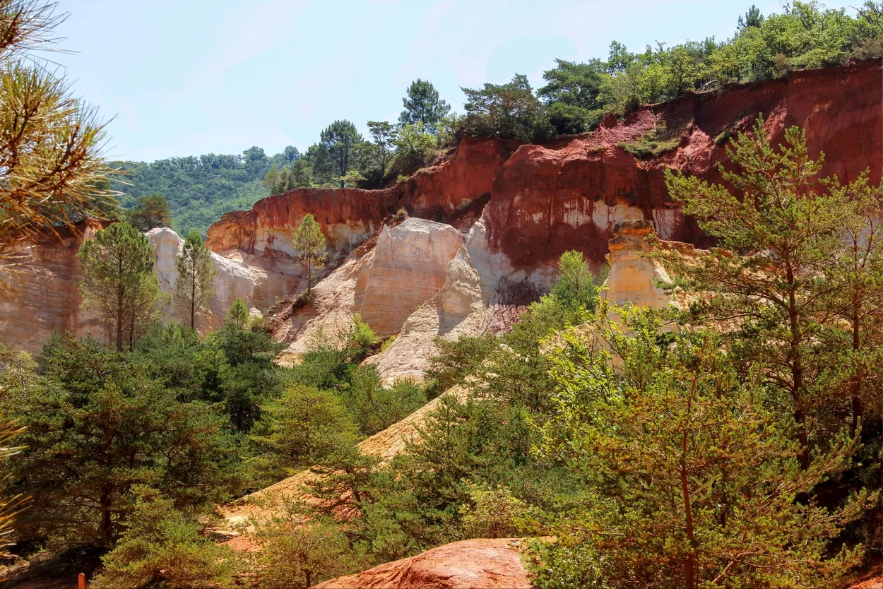 Colourful rocks