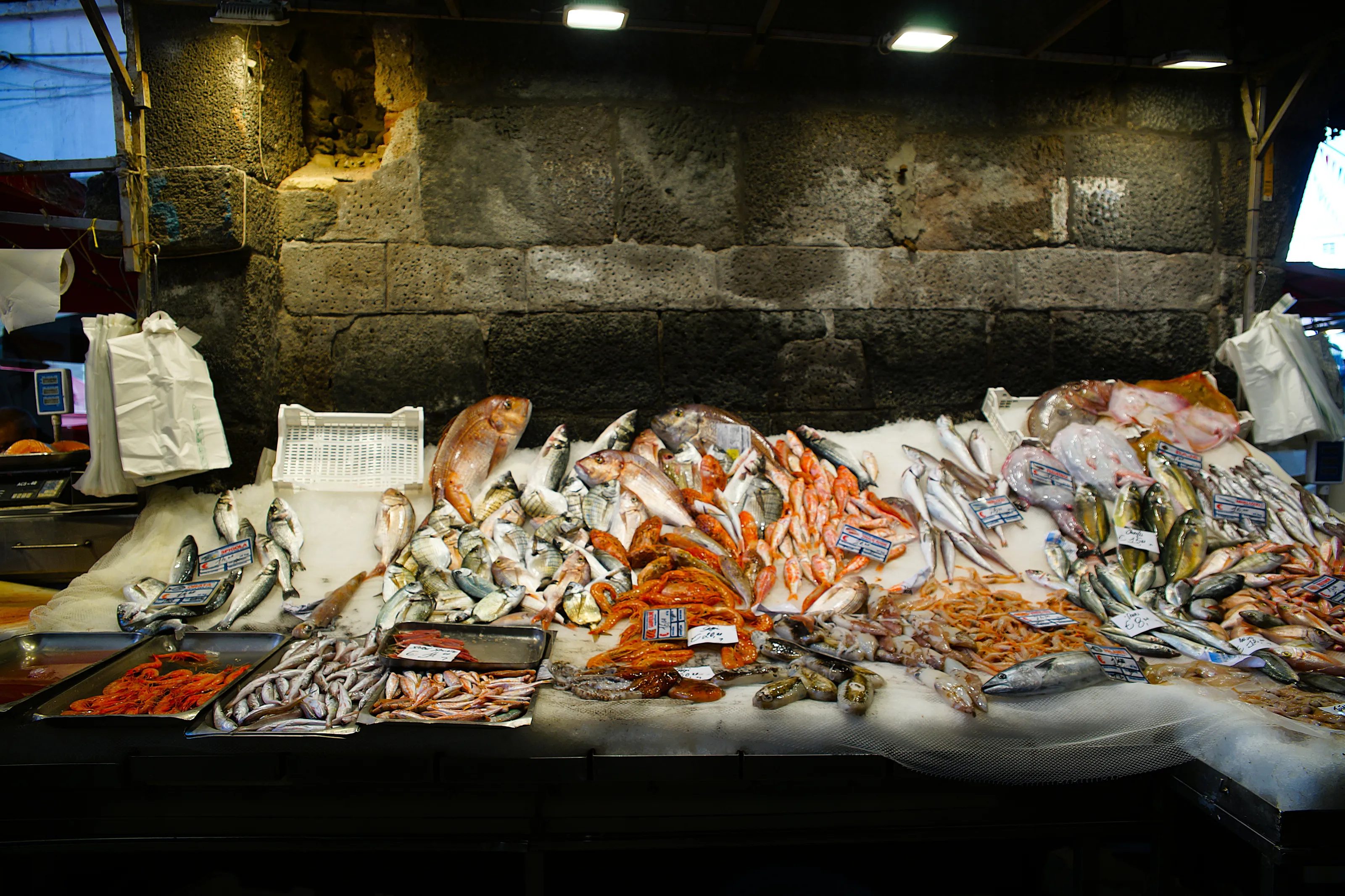 on the fish market