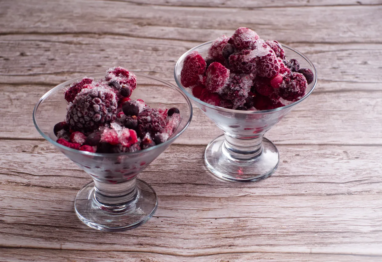 Frozen fruit