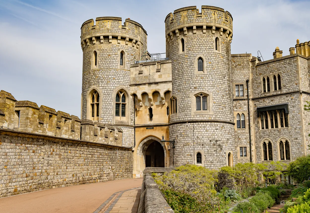 Entrances Norman Gate Windsor Castle UK