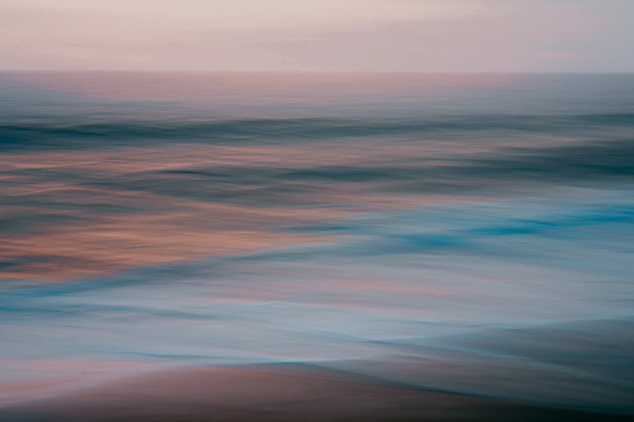 The sound of the sea