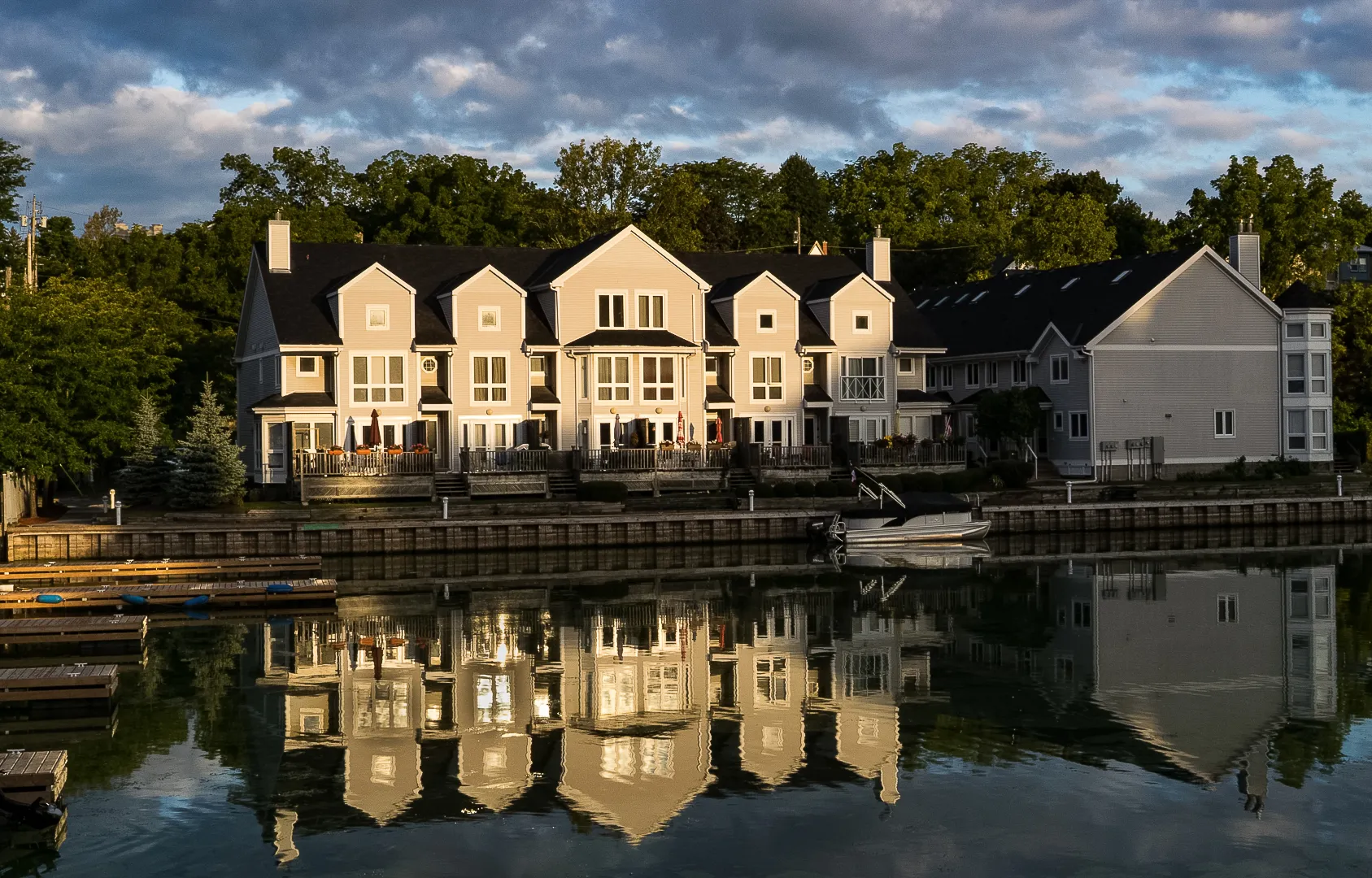 Harbourside at Sunrise