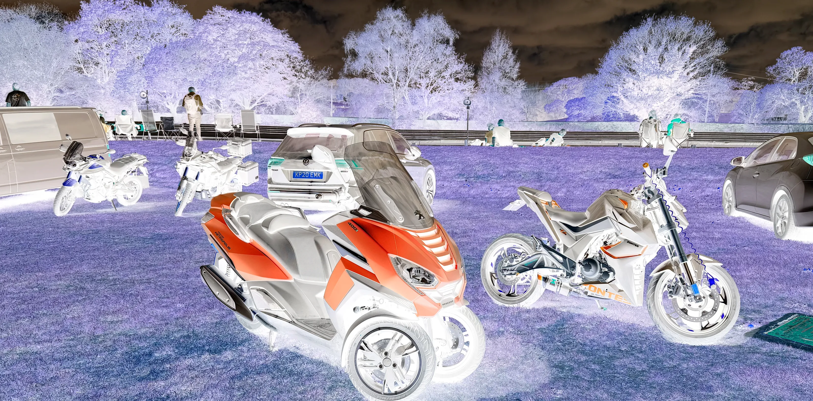 Inverted Negative-Style Photos (in colour)