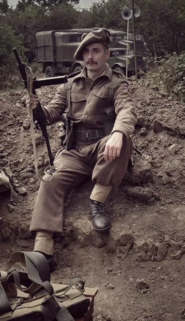 In the trenches