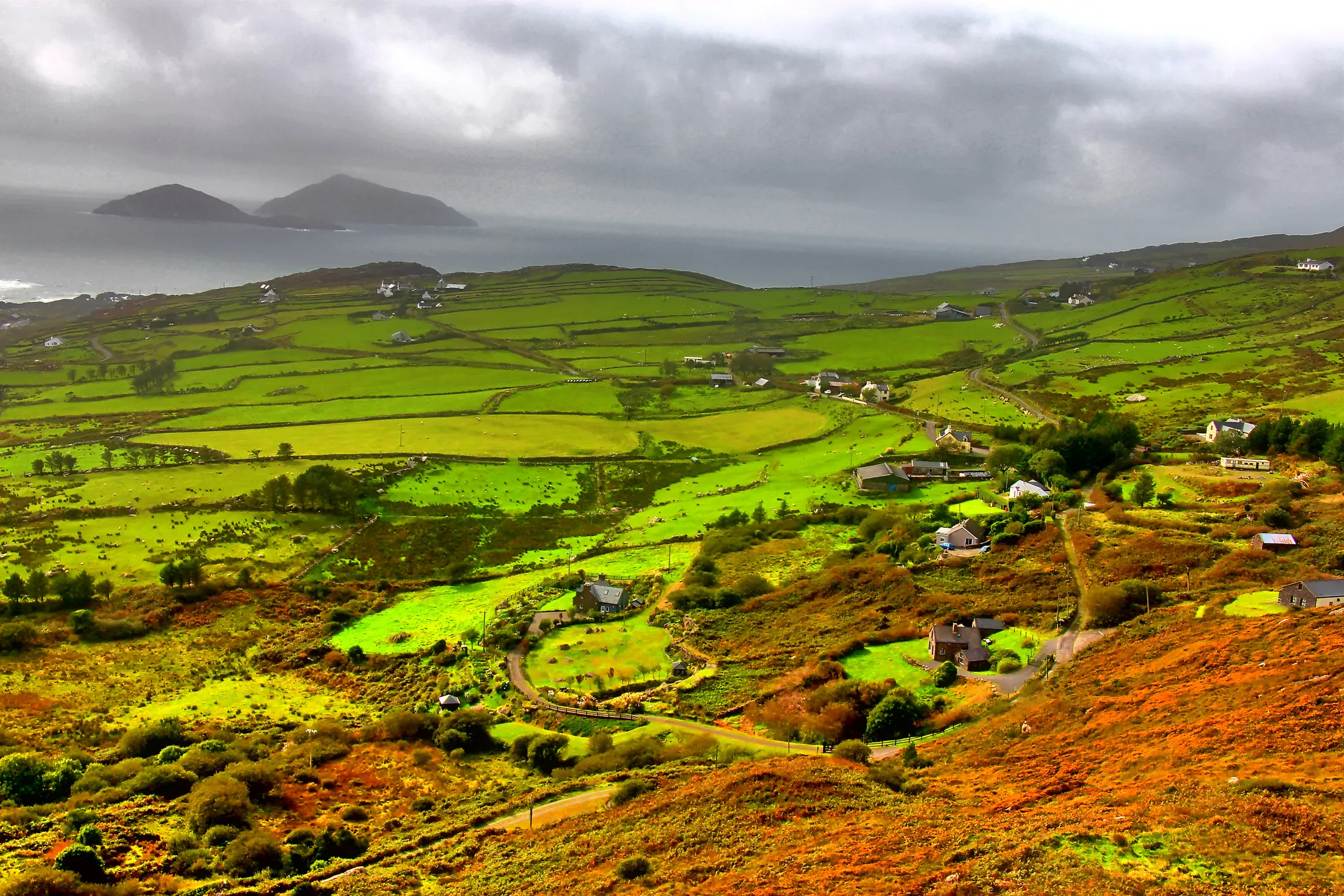 Irish Countryside and Coast