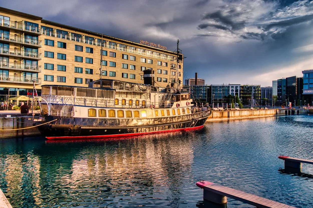 The ship Admiral in Tallinn port